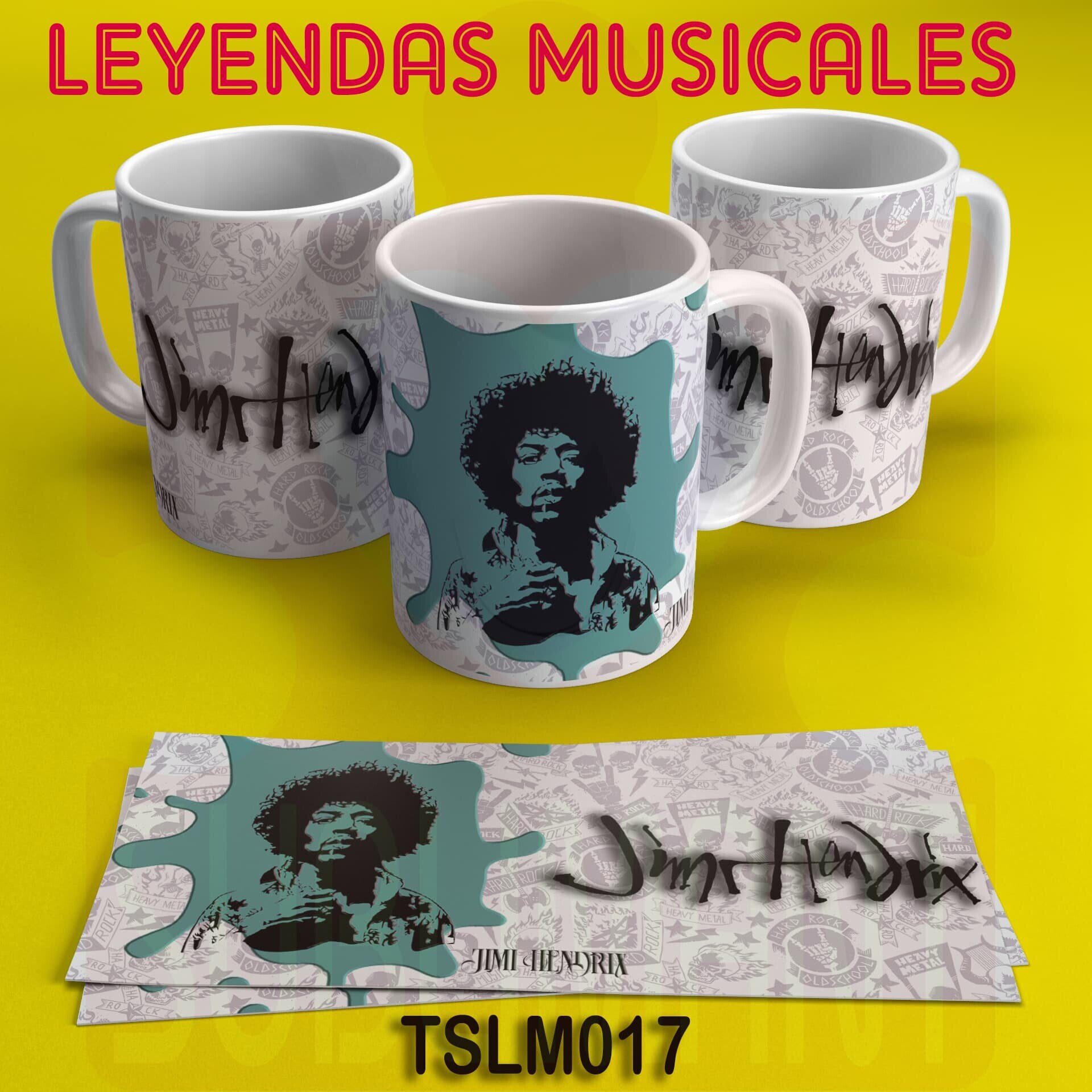 Tazas LEYENDAS MUSICALES - 17