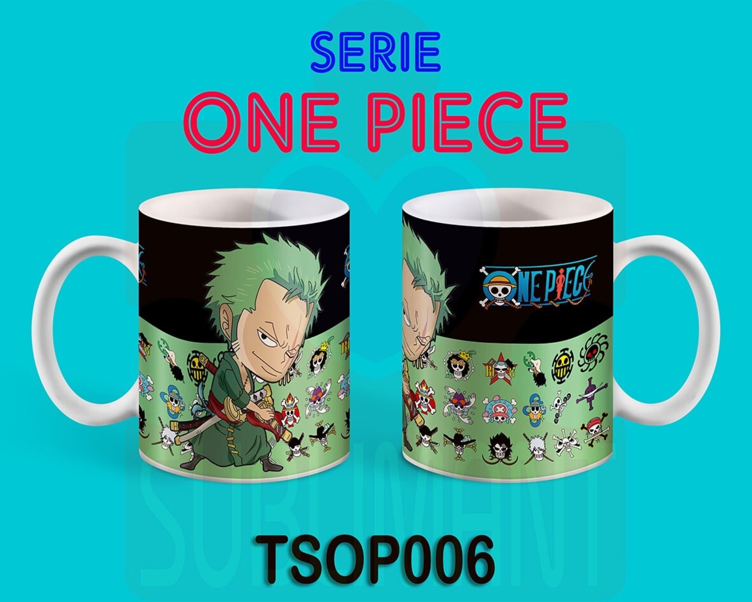 Tazas ONE PIECE - 6