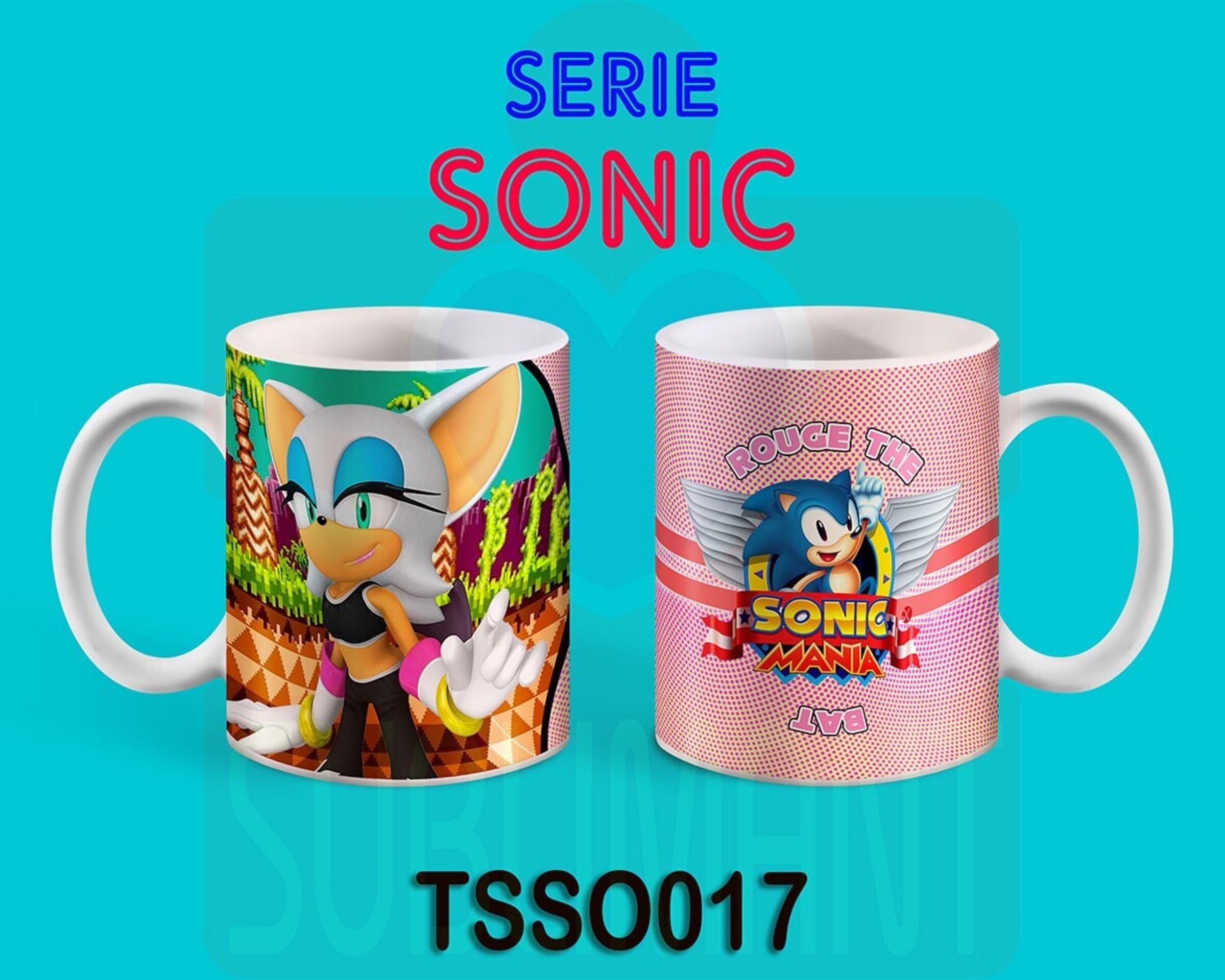 Tazas SONIC GAMES - 17