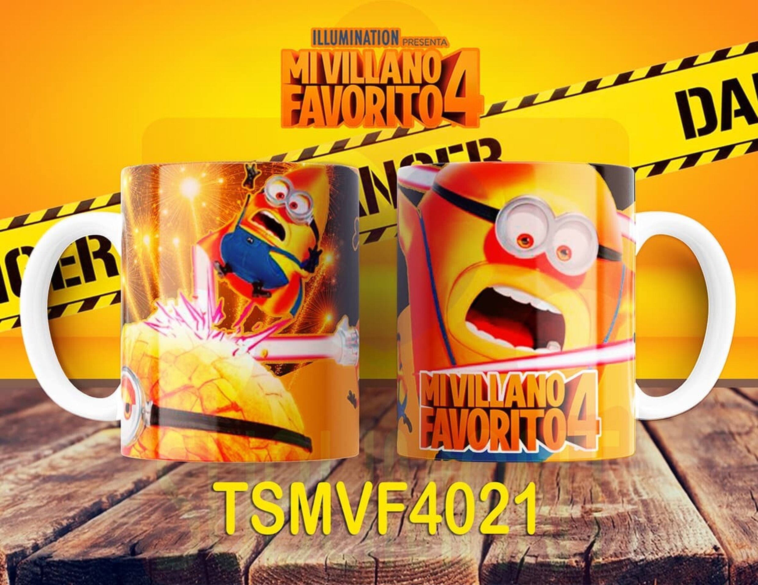 Tazas MI VILLANO FAVORITO 4 - 21