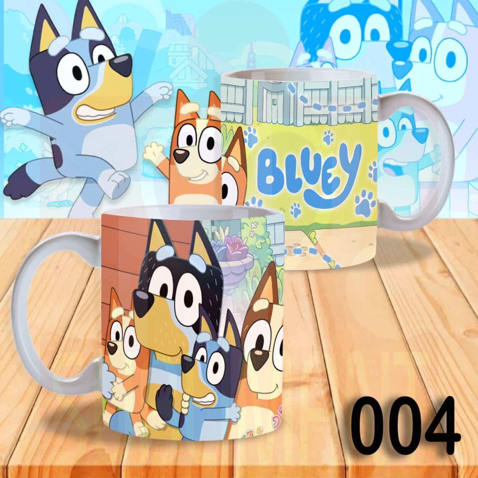 Tazas BLUEY - 4