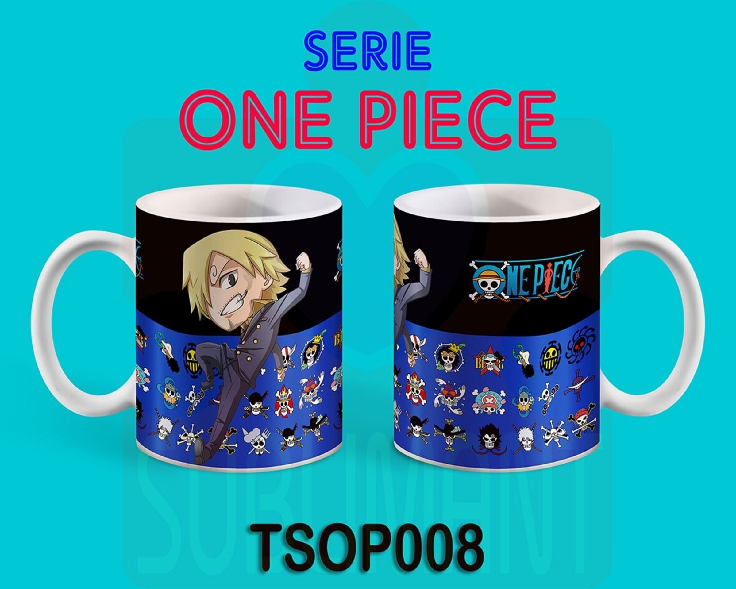 Tazas ONE PIECE - 8