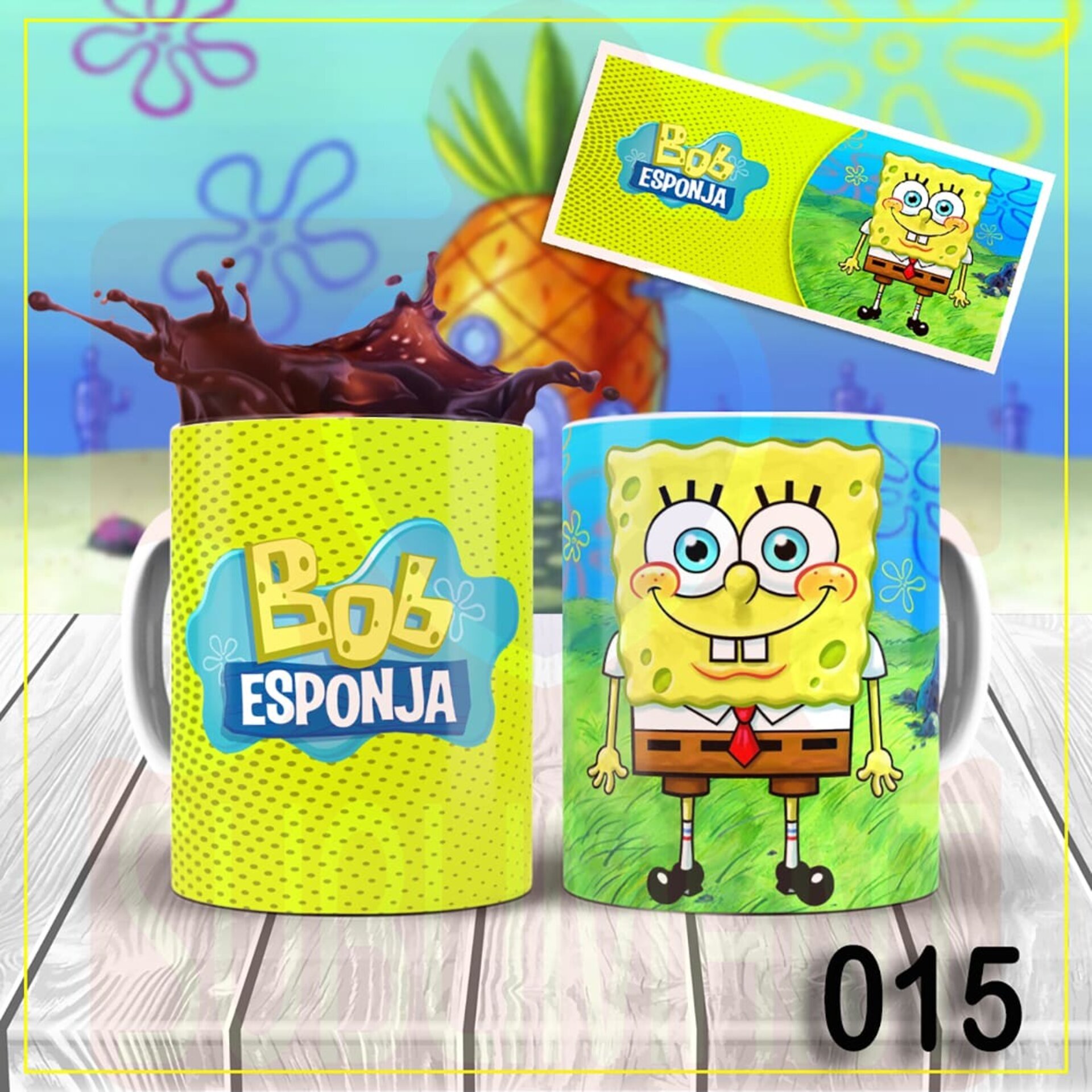 Tazas BOB ESPONJA - 15