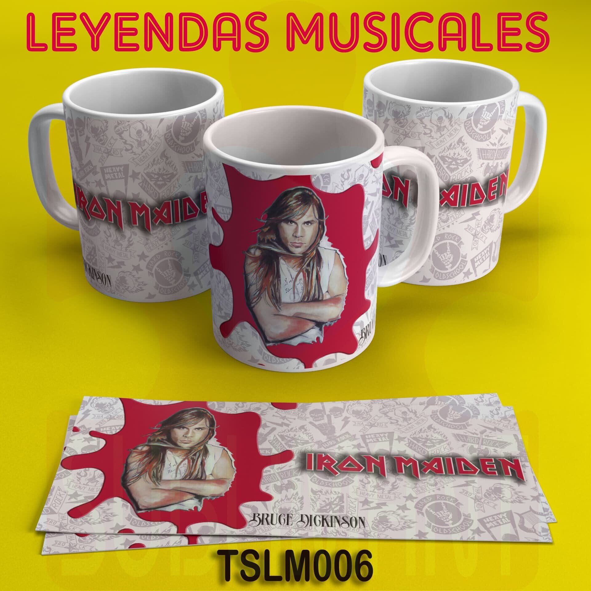 Tazas LEYENDAS MUSICALES - 6