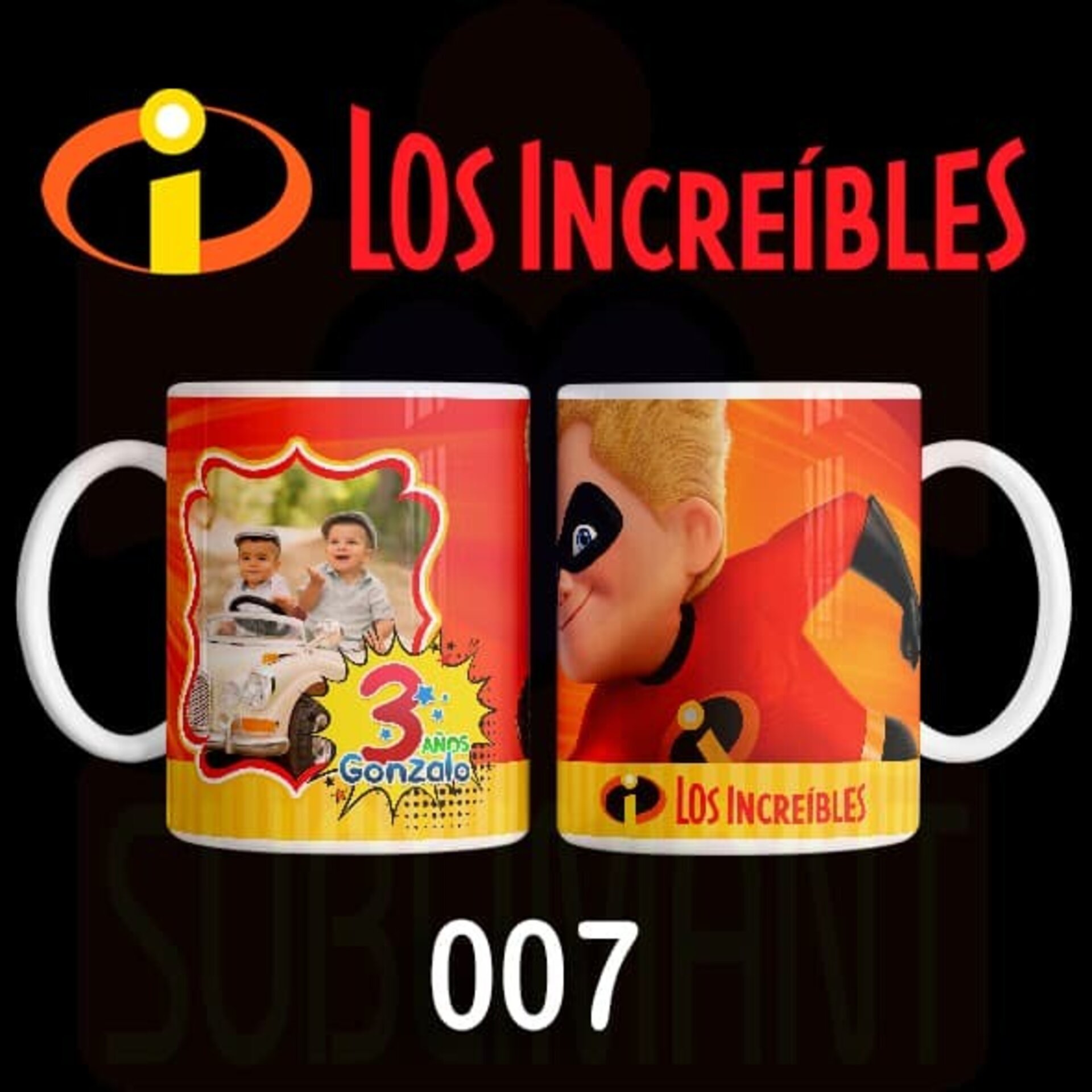 Tazas LOS INCREÍBLES - 7