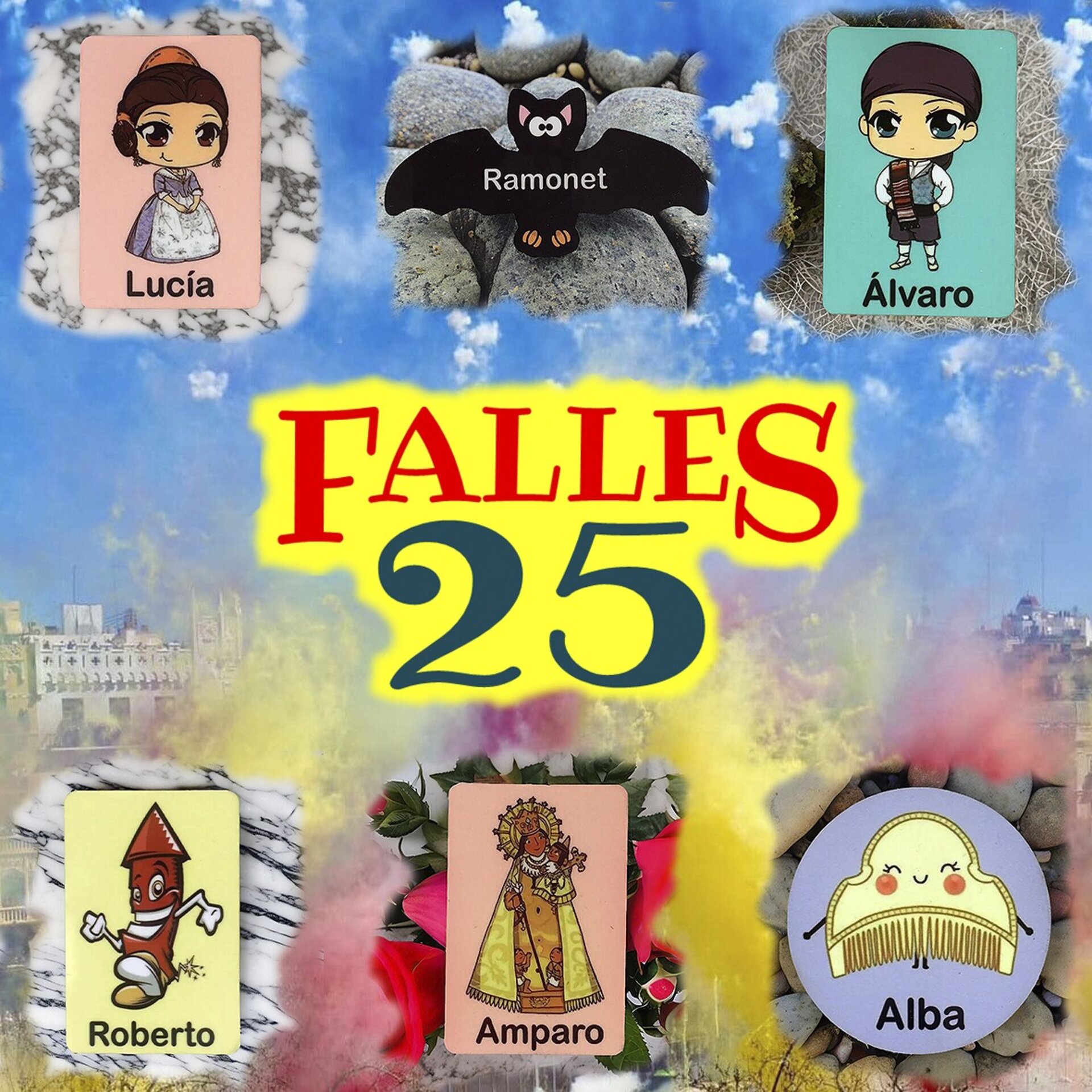 Pines falleros personalizados - 7