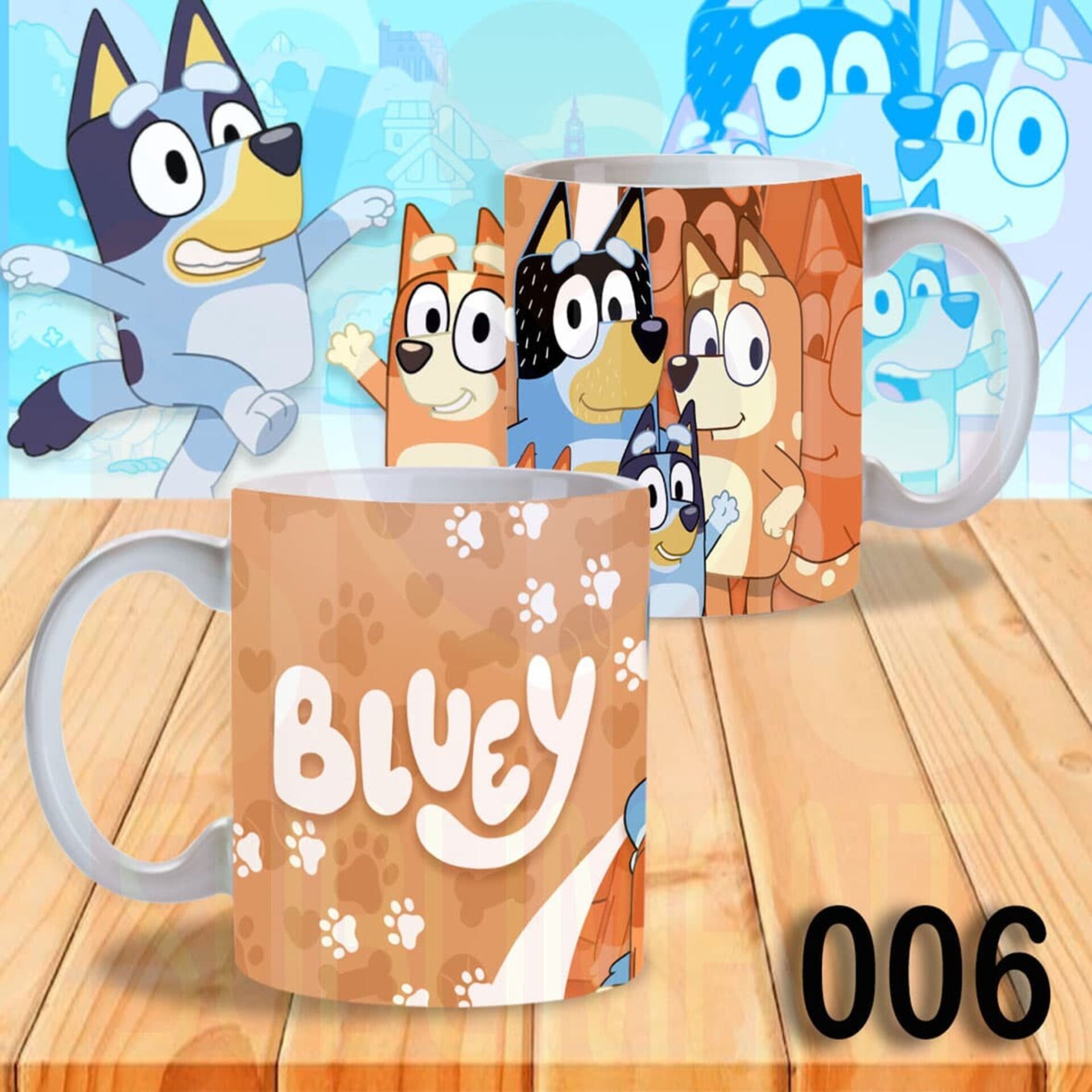 Tazas BLUEY - 6