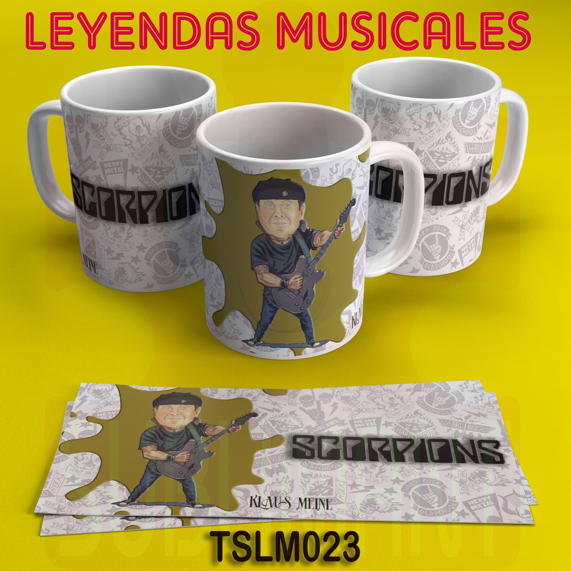 Tazas LEYENDAS MUSICALES - 23
