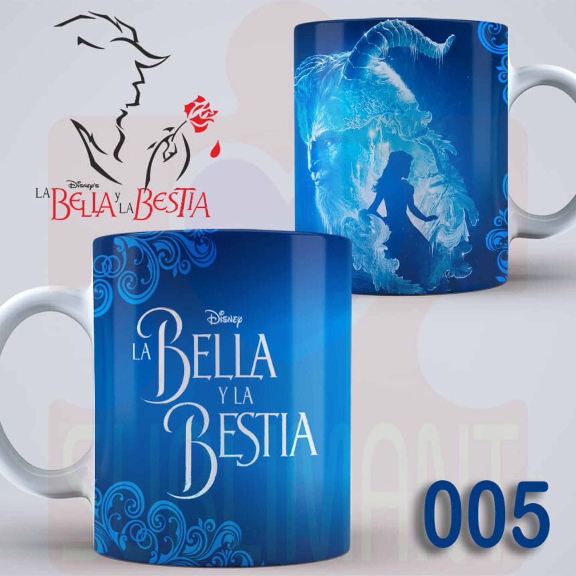 Tazas LA BELLA Y LA BESTIA - 5