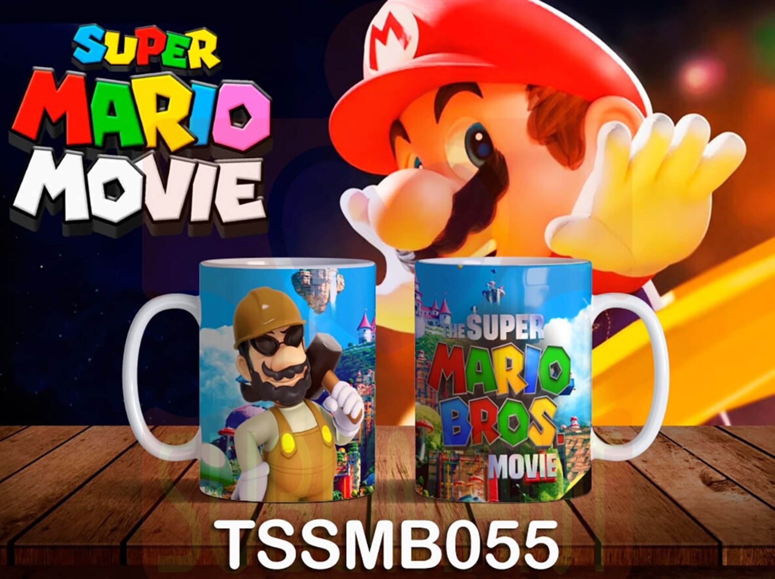 Tazas MARIO BROS - 55