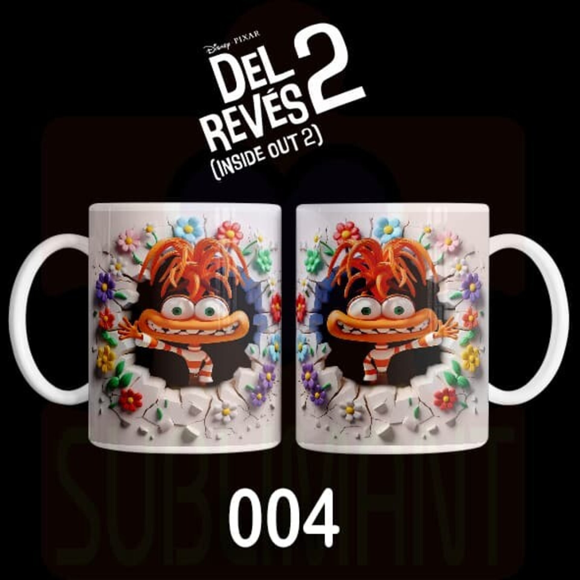 Tazas DEL REVÉS 2 - Inside Out - 4