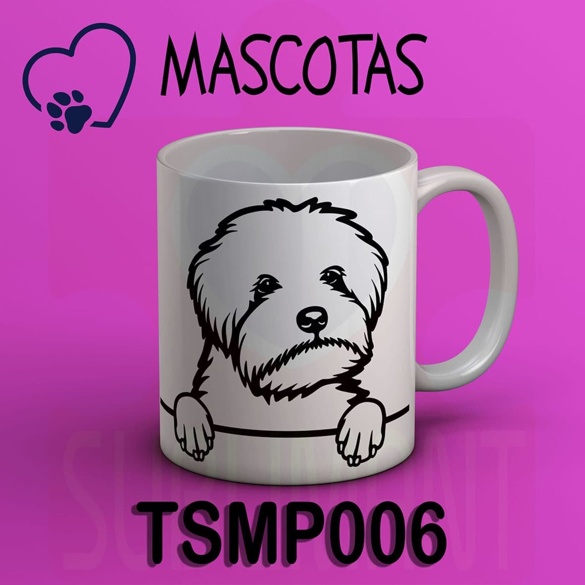 Tazas MASCOTAS PERROS (modelos de 001 al 050) - 6