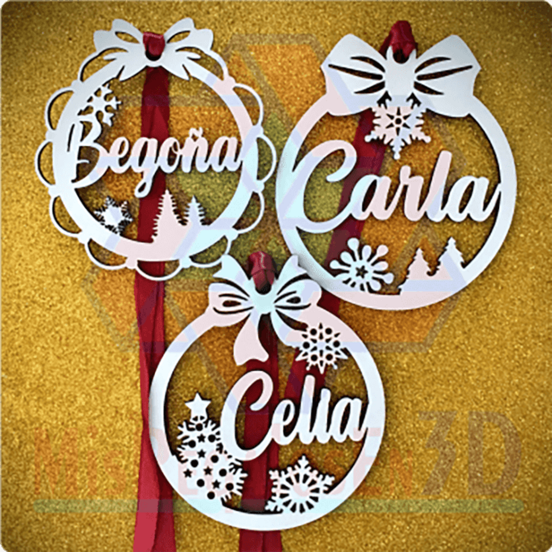 Bolas de Navidad personalizadas - 2
