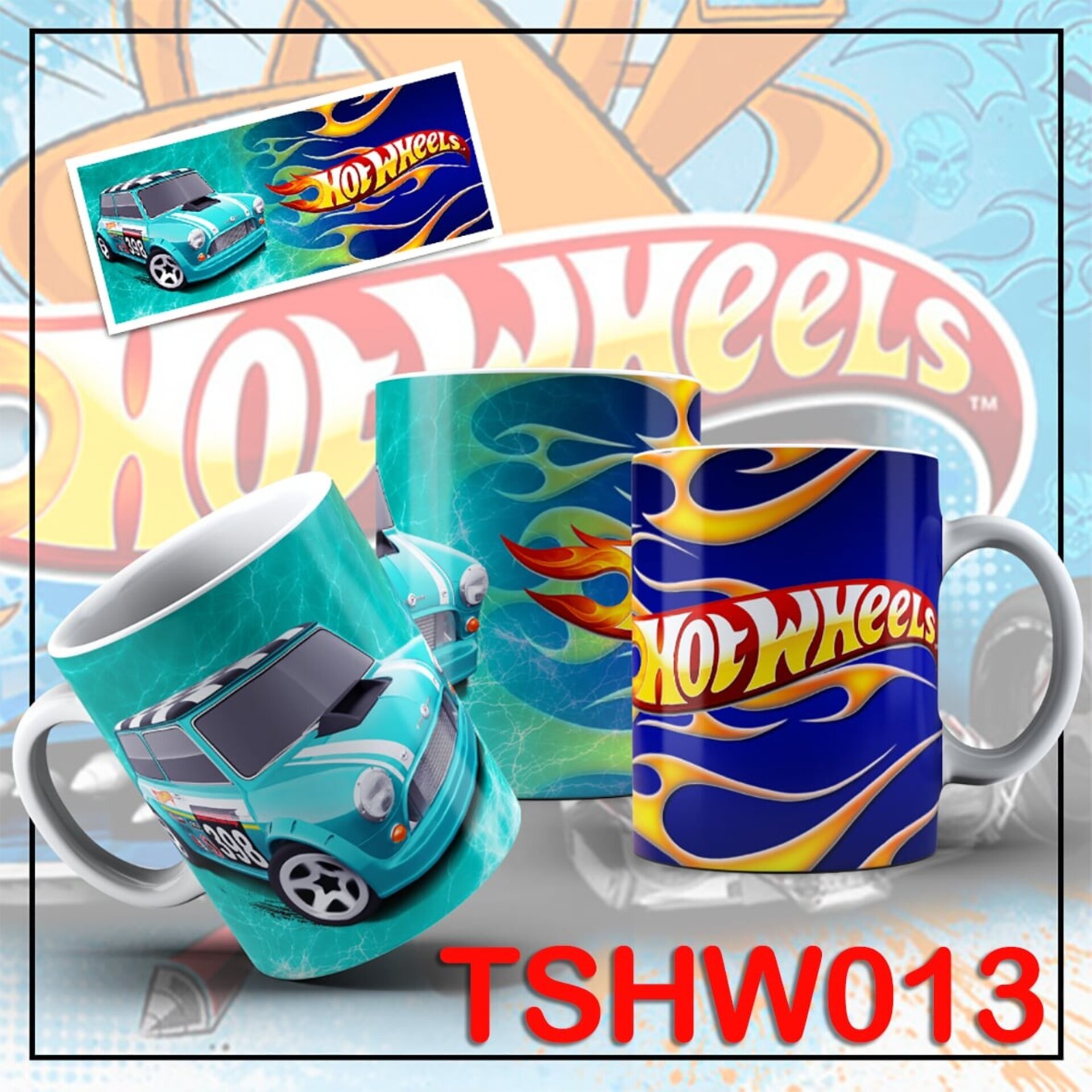 Tazas HOT WHEELS - 13