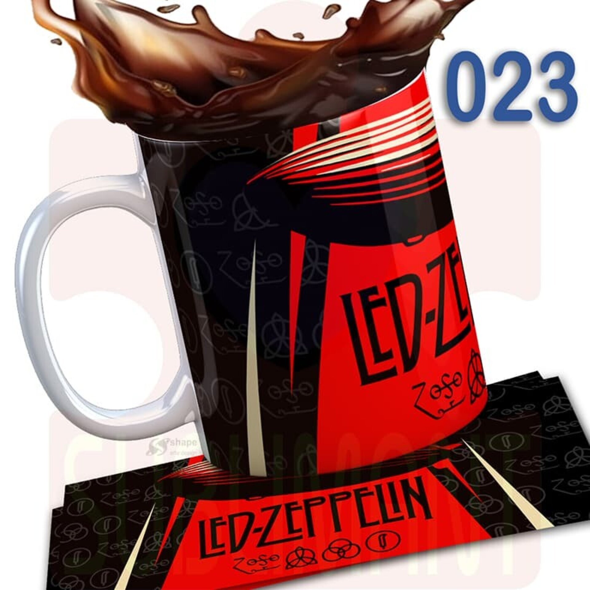 Tazas BANDAS DE ROCK - 23