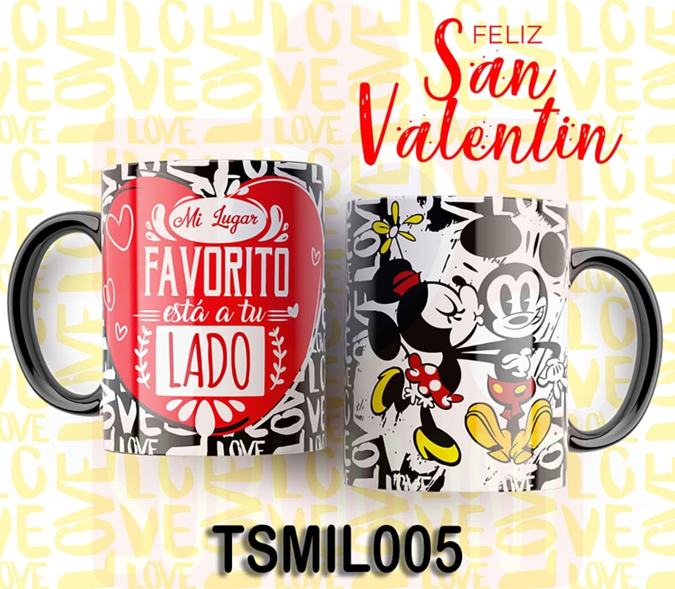 Tazas MICKEY LOVE - 5