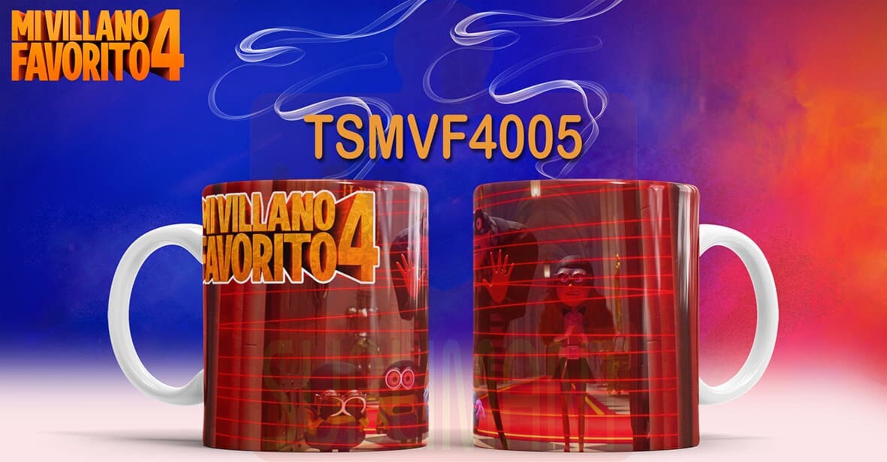 Tazas MI VILLANO FAVORITO 4 - 5
