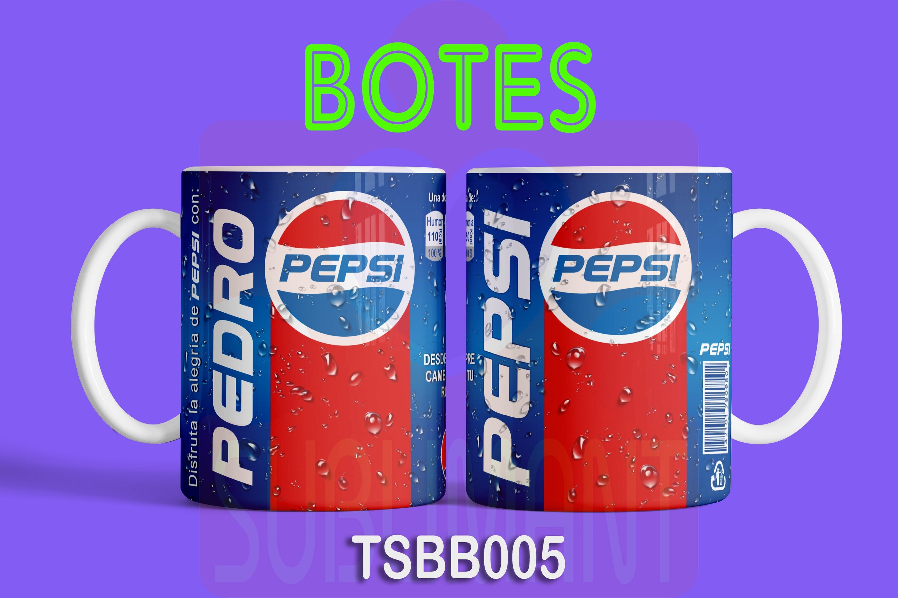 Tazas BOTES DE REFRESCOS - 5