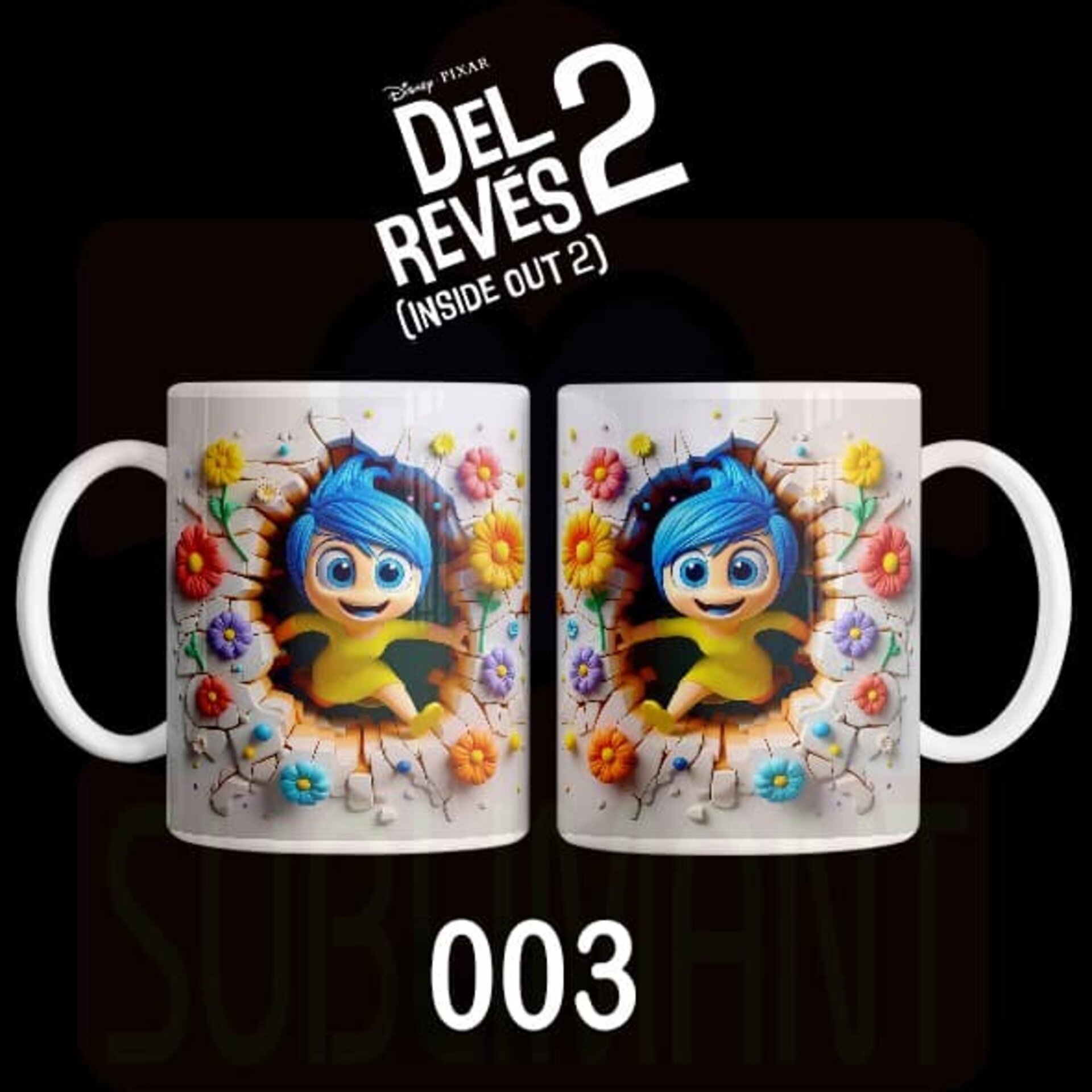Tazas DEL REVÉS 2 - Inside Out - 3