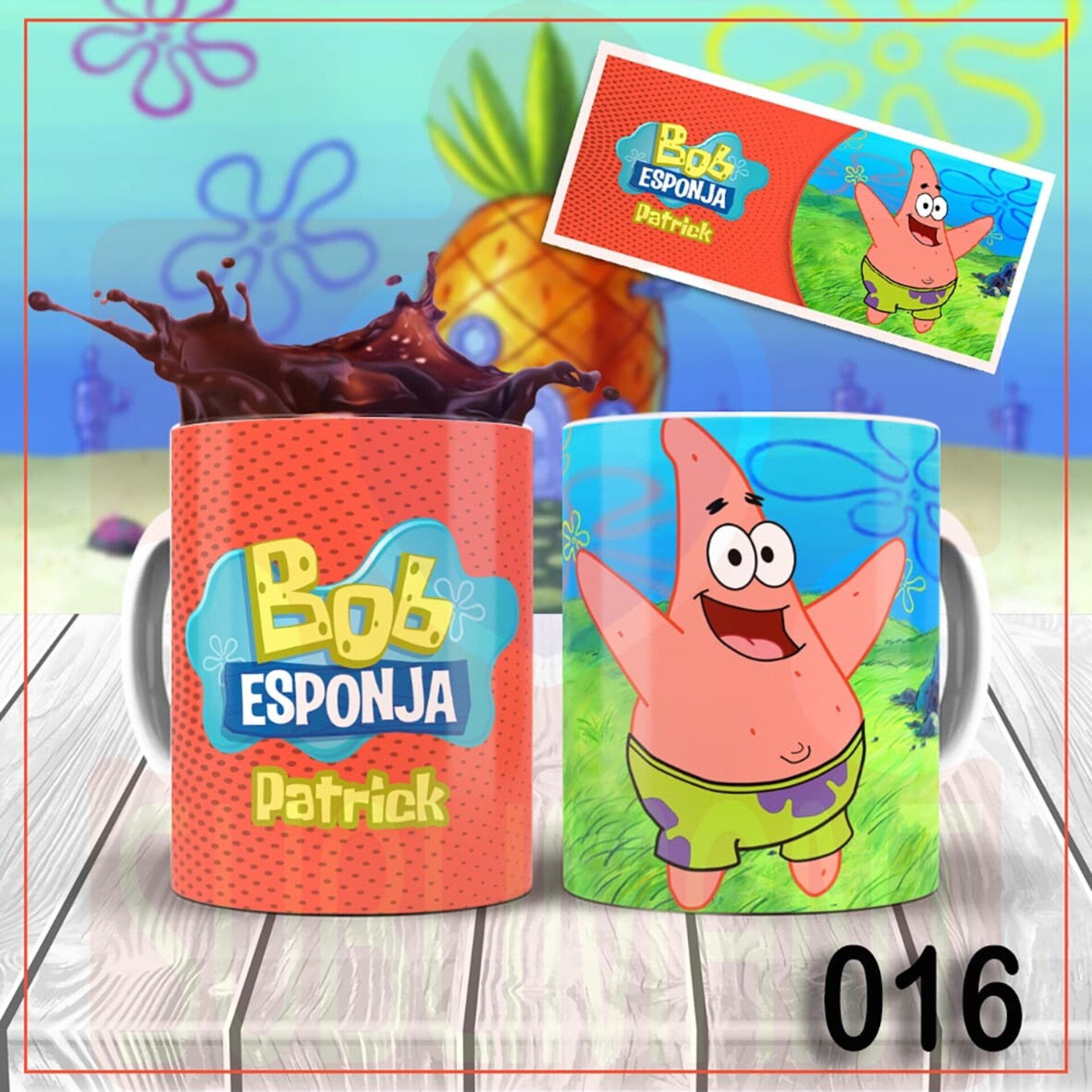 Tazas BOB ESPONJA - 16