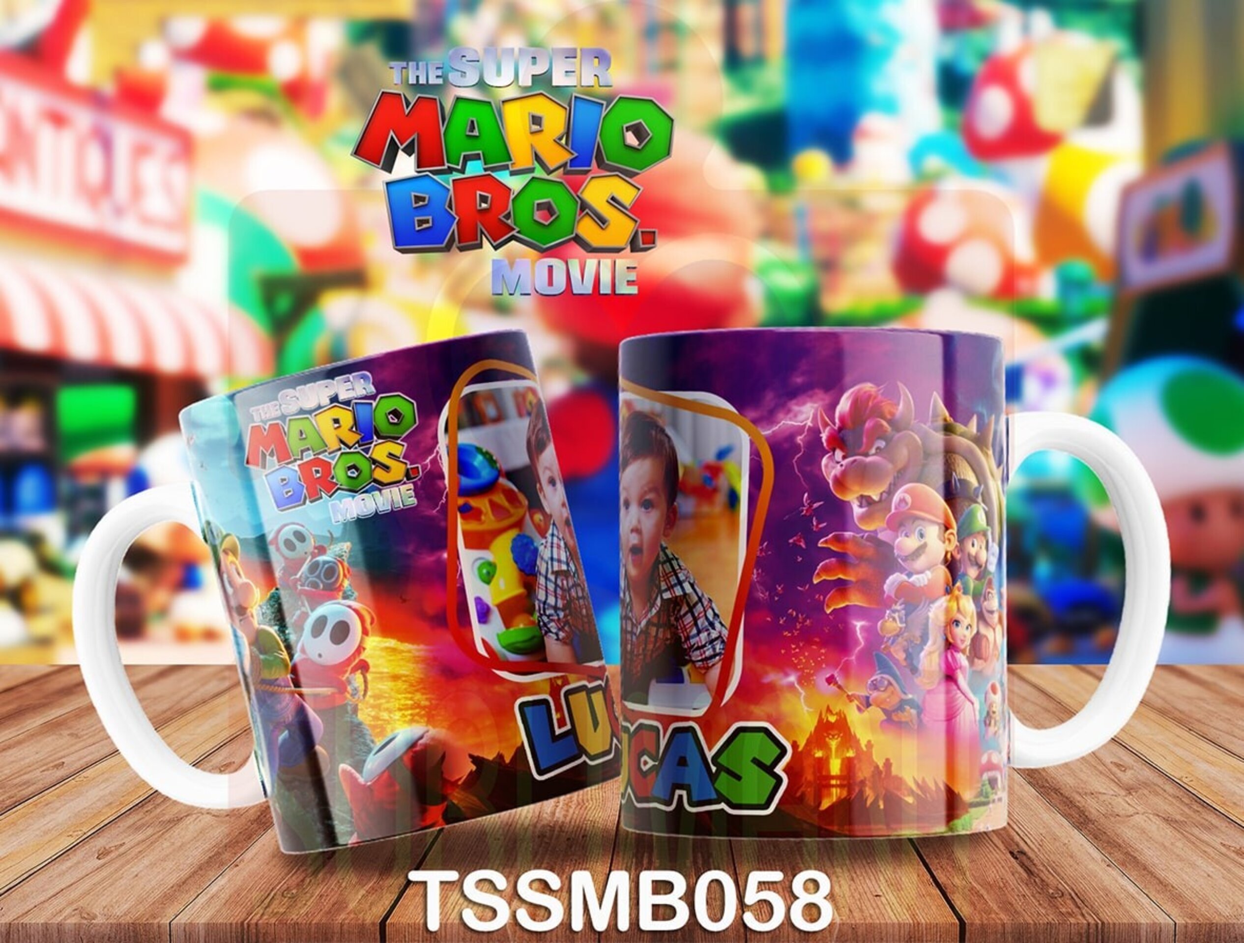 Tazas MARIO BROS - 58