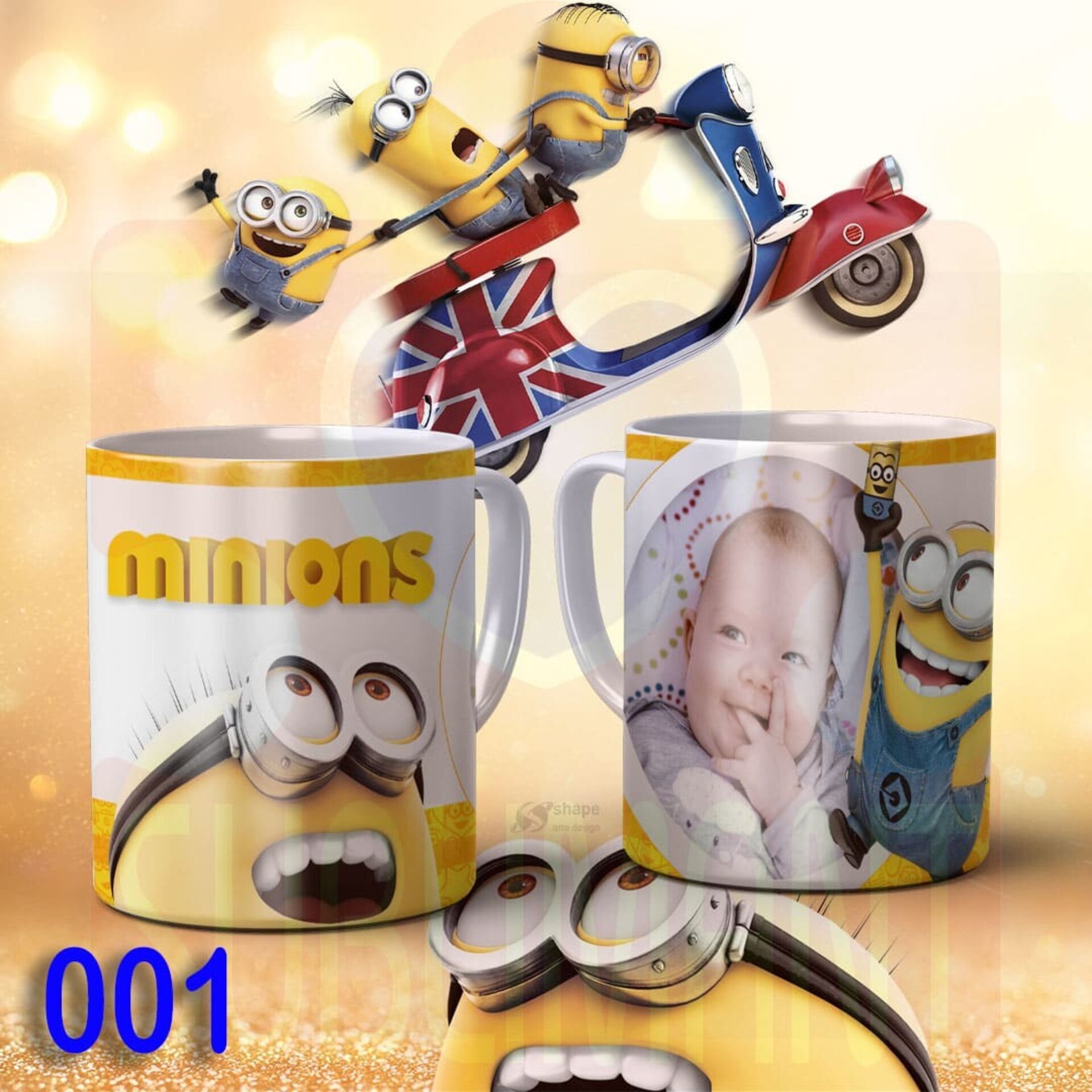 Tazas LOS MINIONS - 1