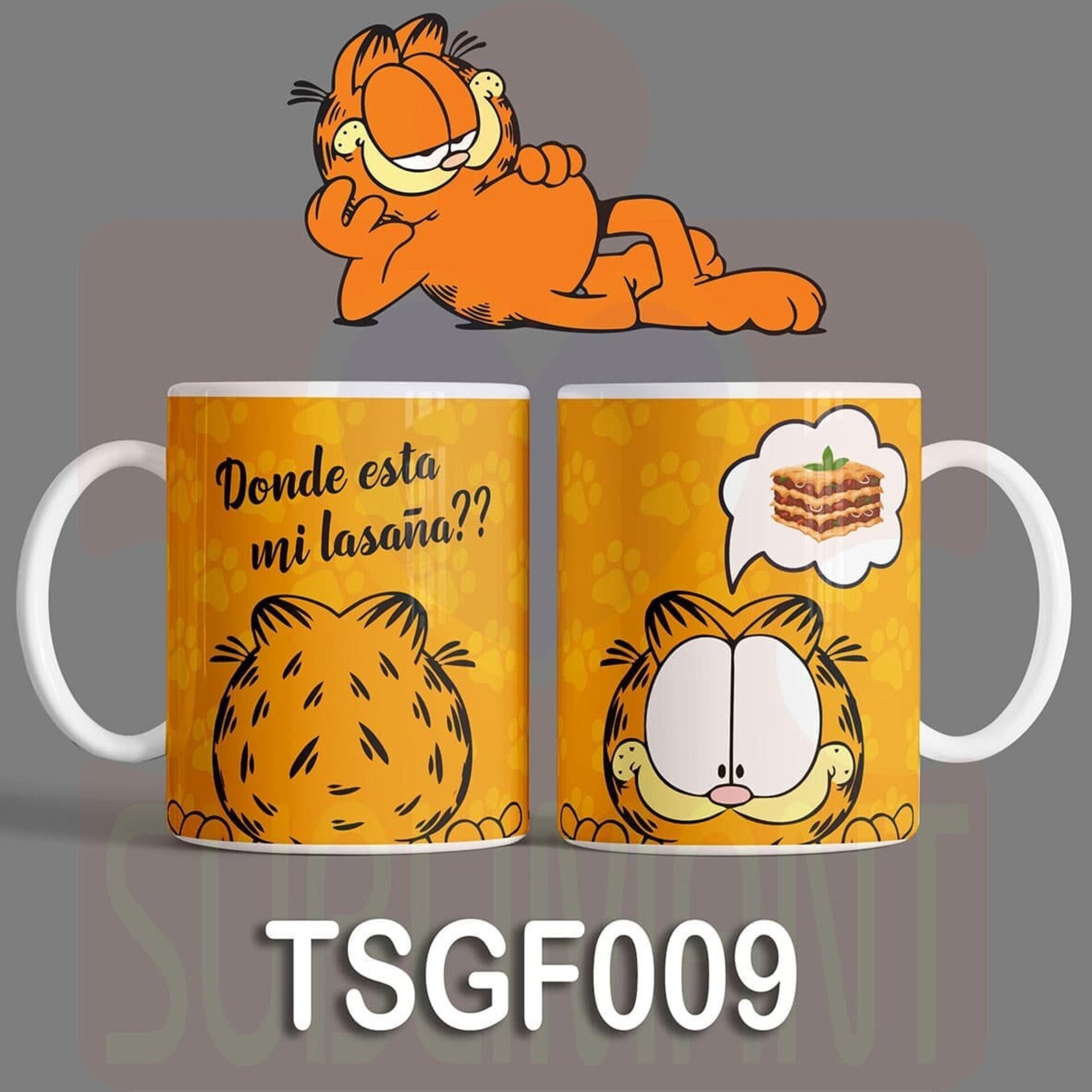 Tazas GARFIELD - 9
