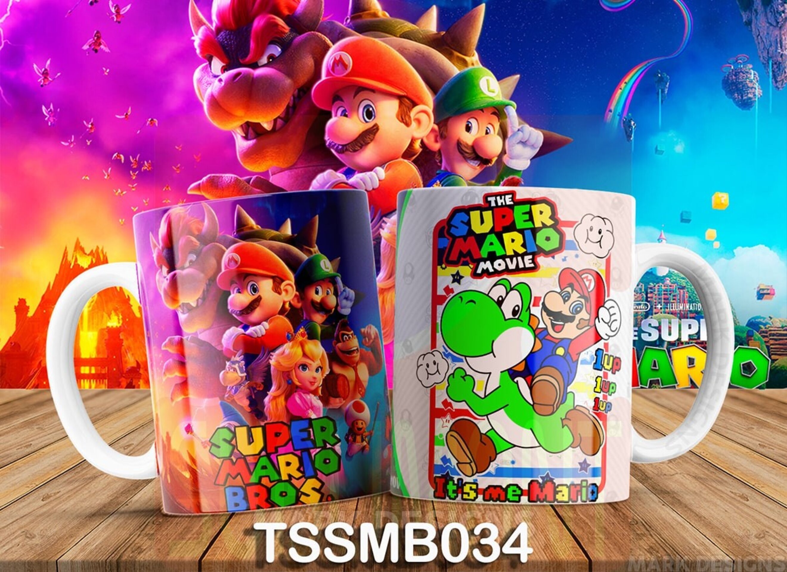 Tazas MARIO BROS - 34