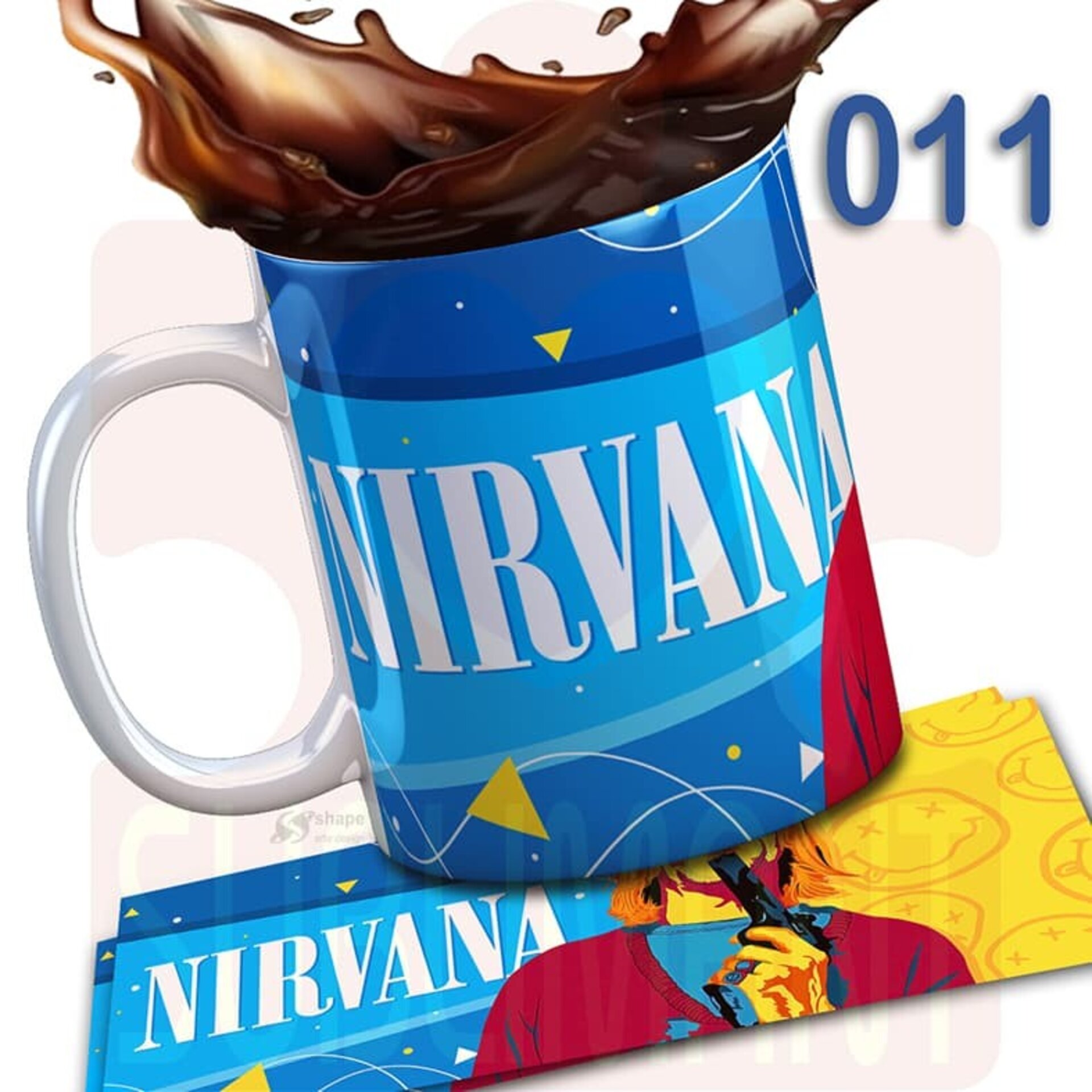 Tazas BANDAS DE ROCK - 11