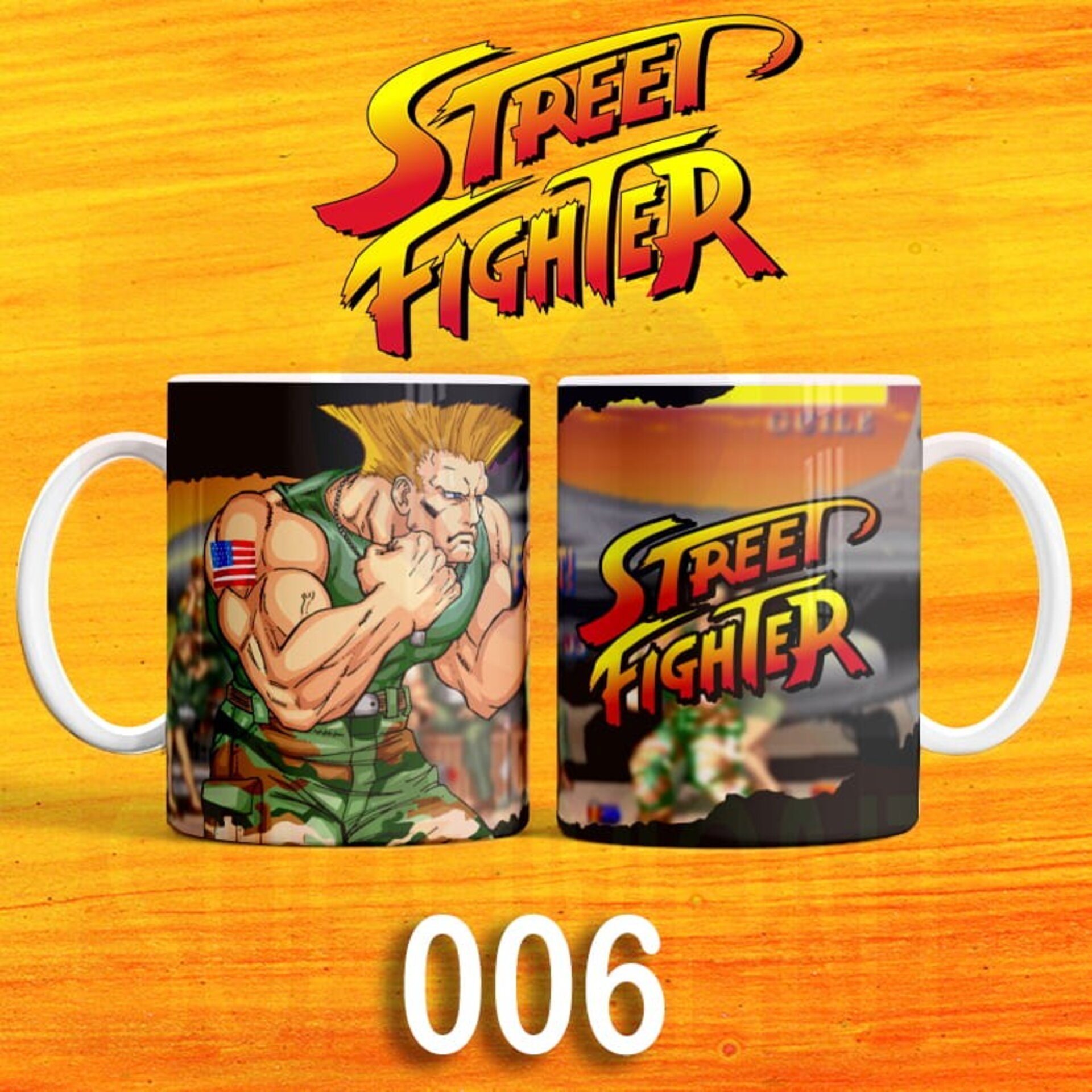Tazas STREET FIGHTER - 6