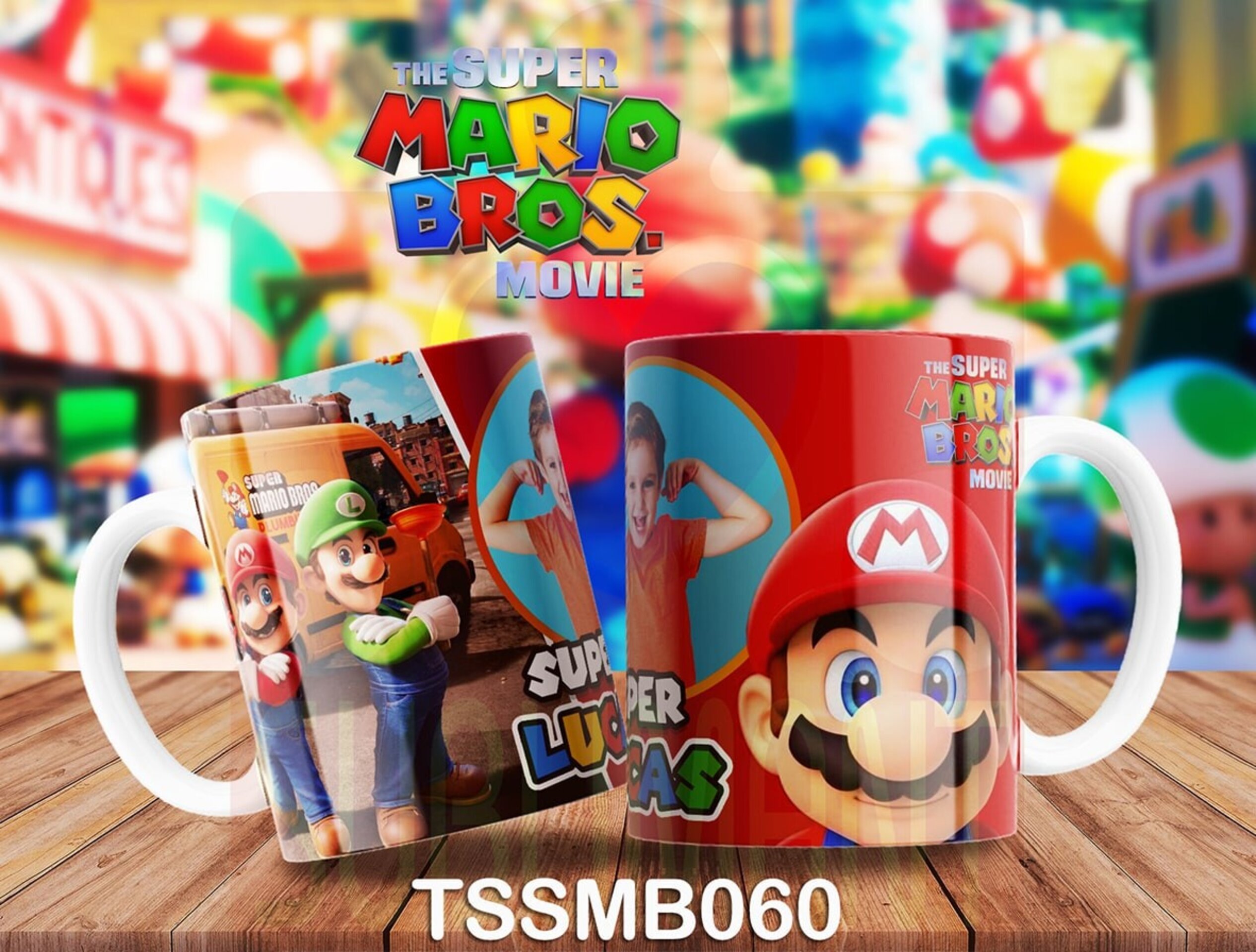 Tazas MARIO BROS - 60