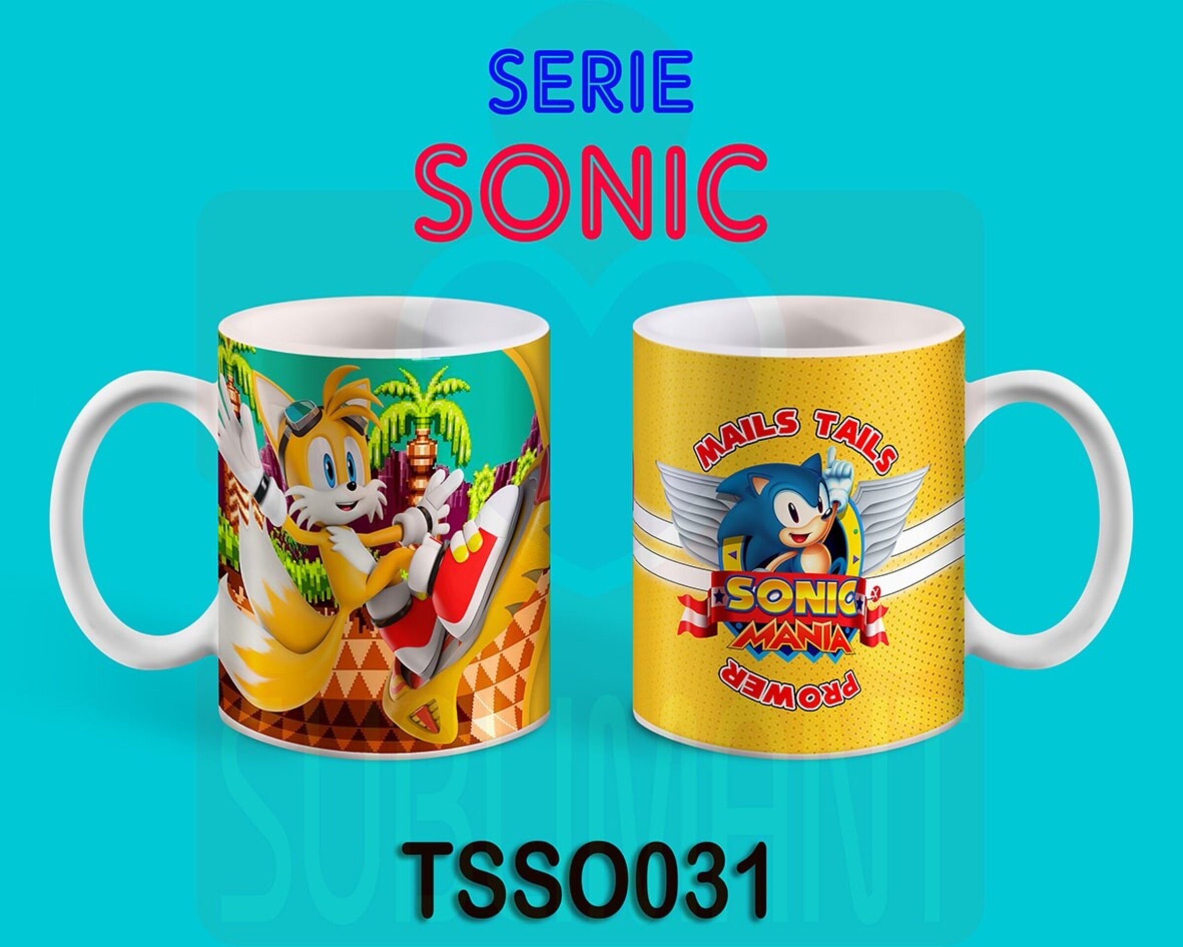 Tazas SONIC GAMES - 31