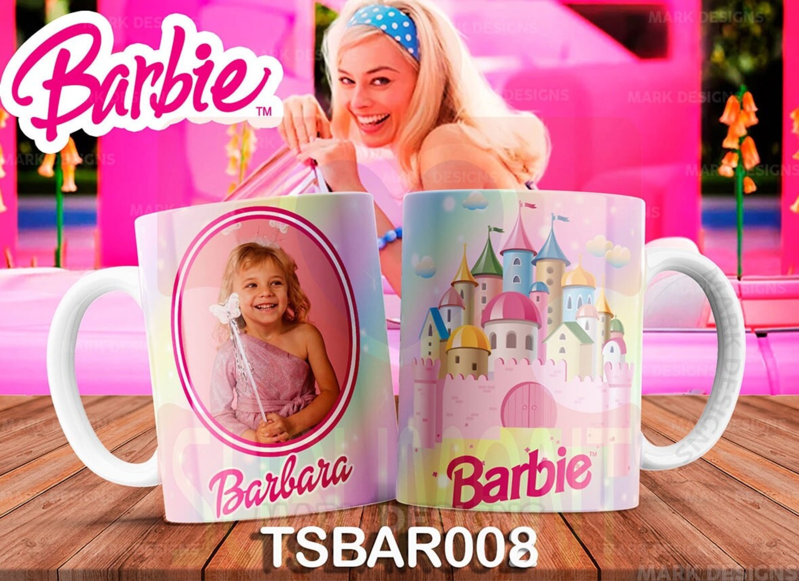 Tazas BARBIE - 8