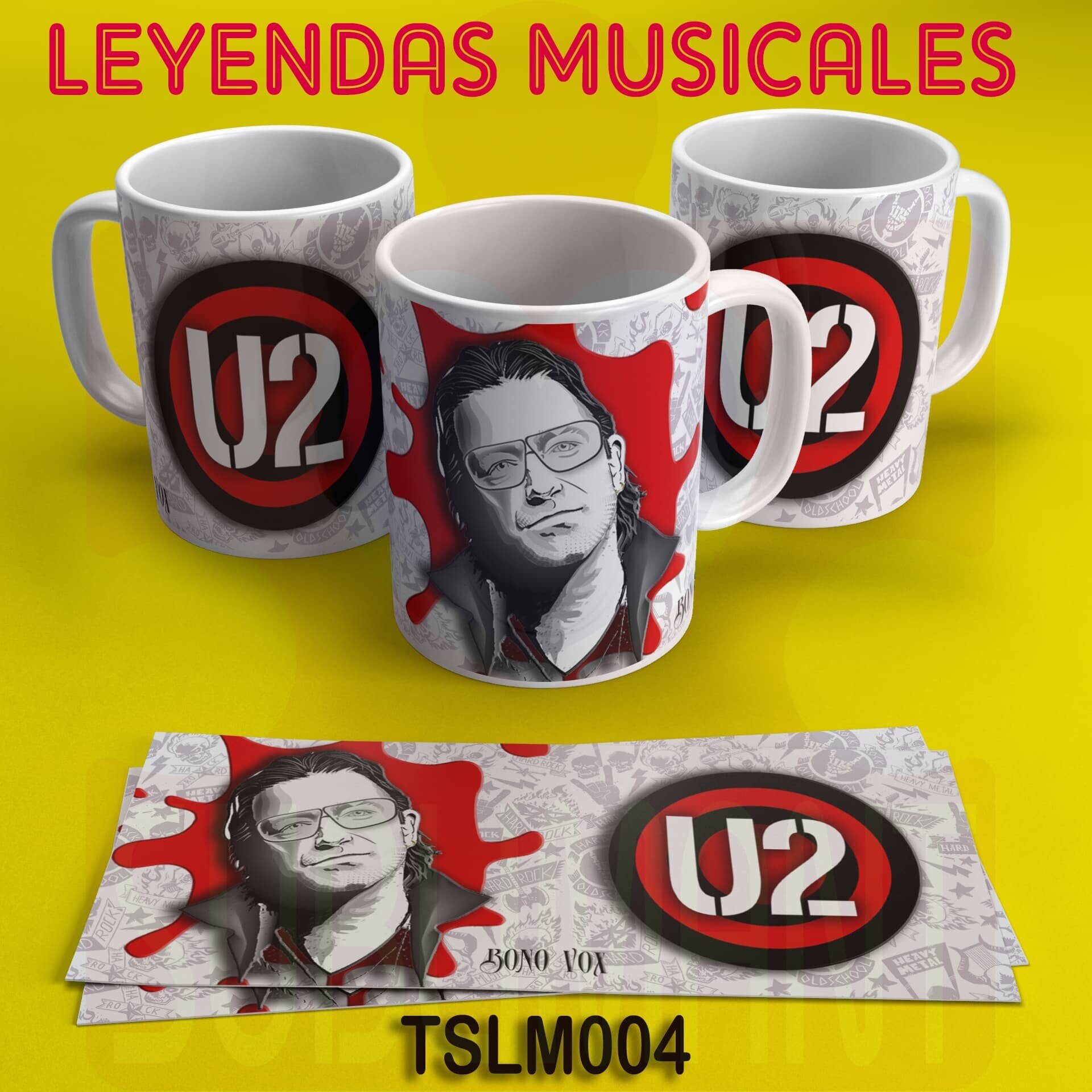 Tazas LEYENDAS MUSICALES - 4