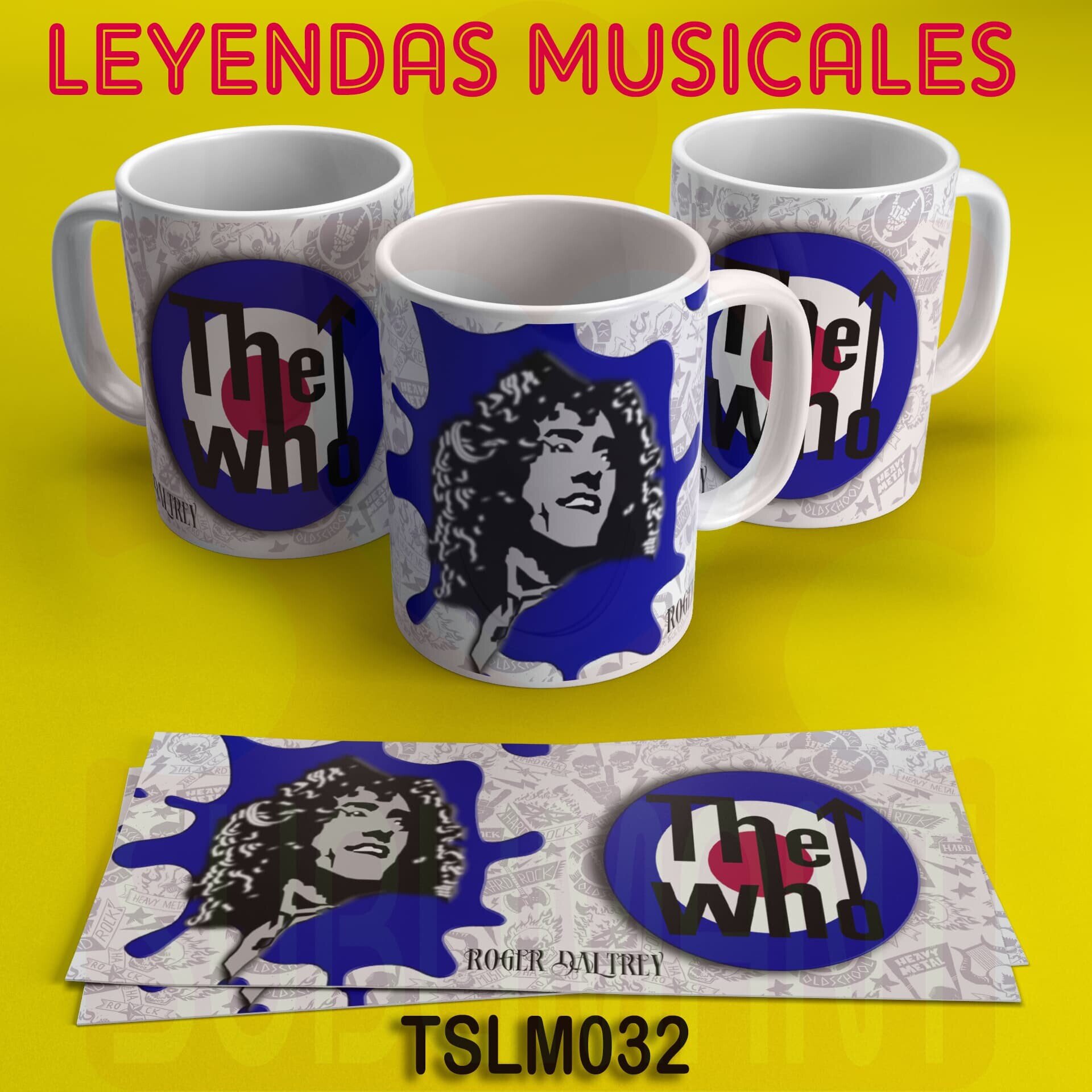 Tazas LEYENDAS MUSICALES - 32