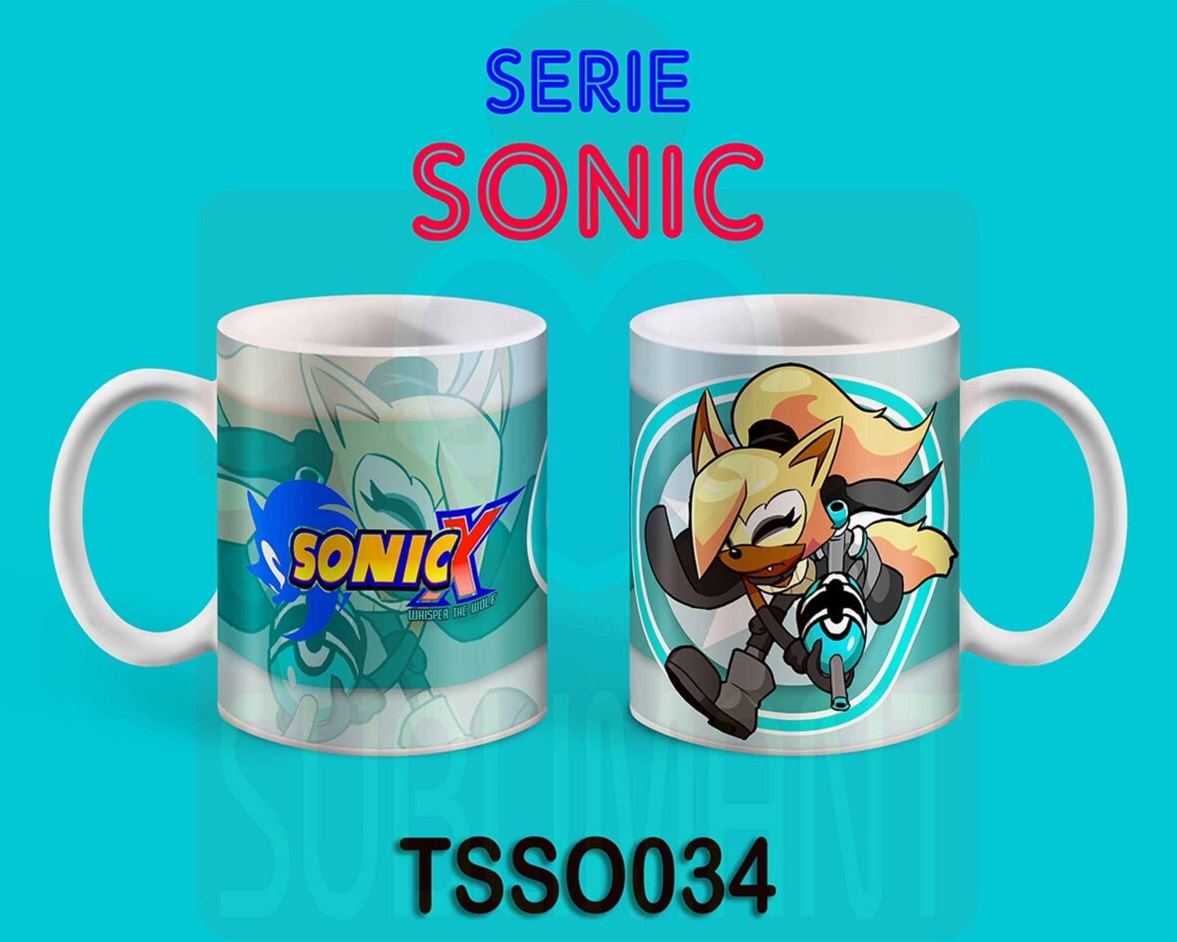 Tazas SONIC GAMES - 34