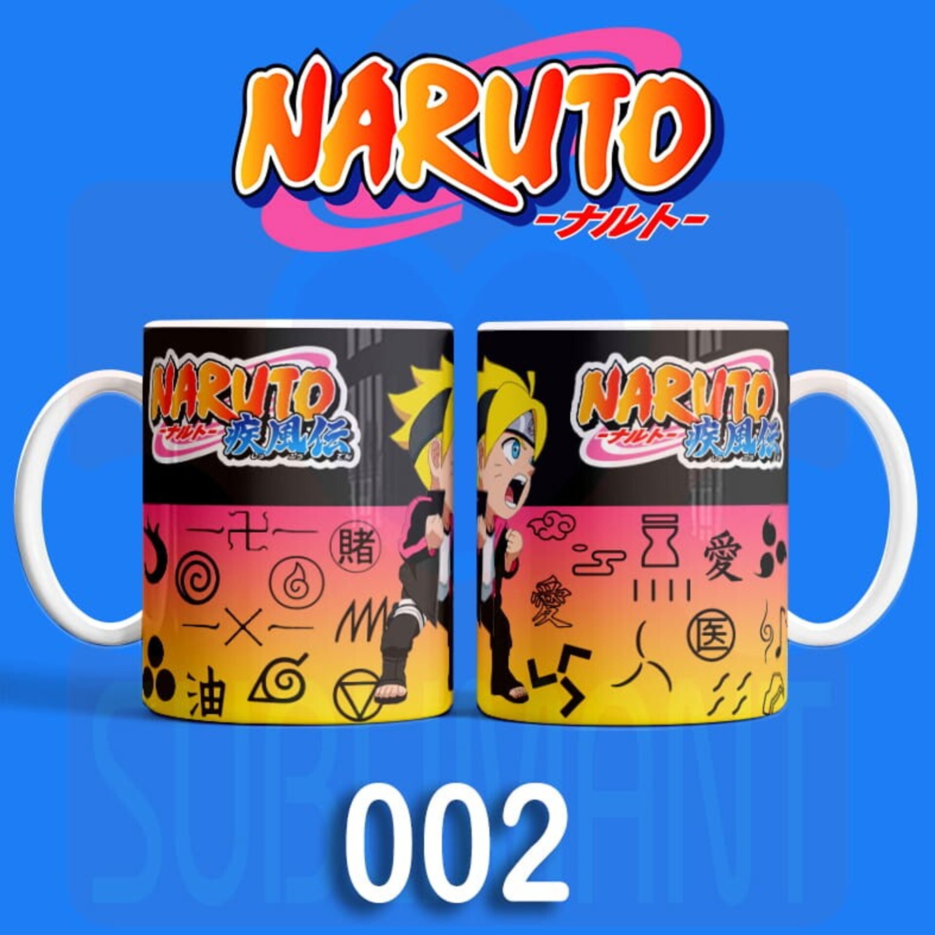 Tazas NARUTO - 2