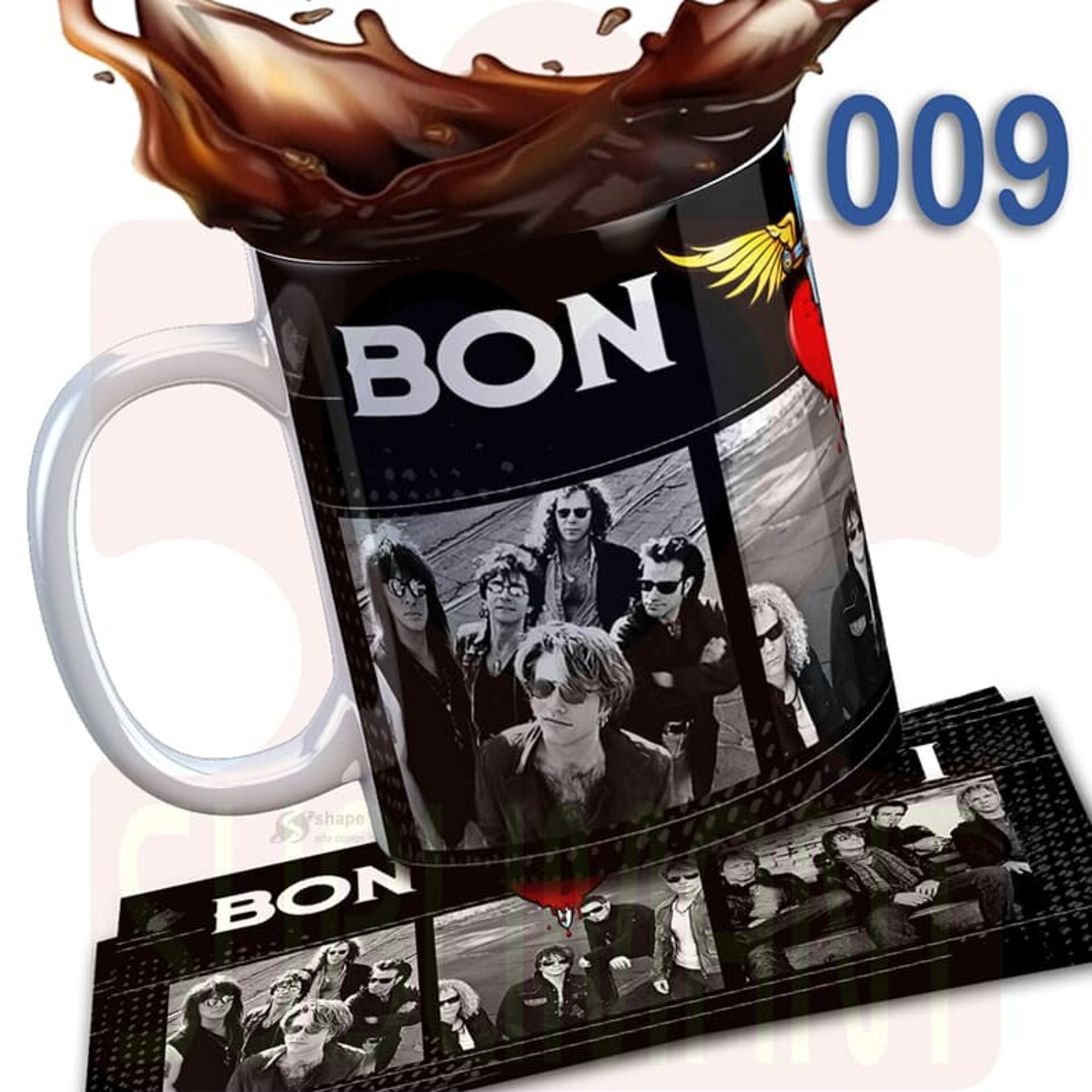 Tazas BANDAS DE ROCK - 9