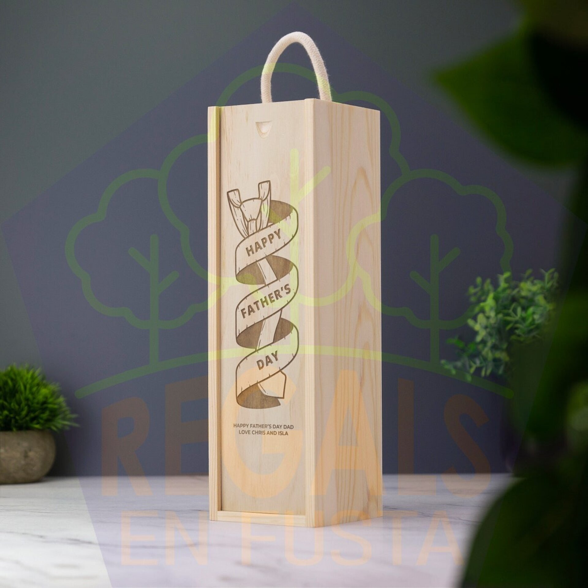 Caja Regalo para botellas de Vino - 6