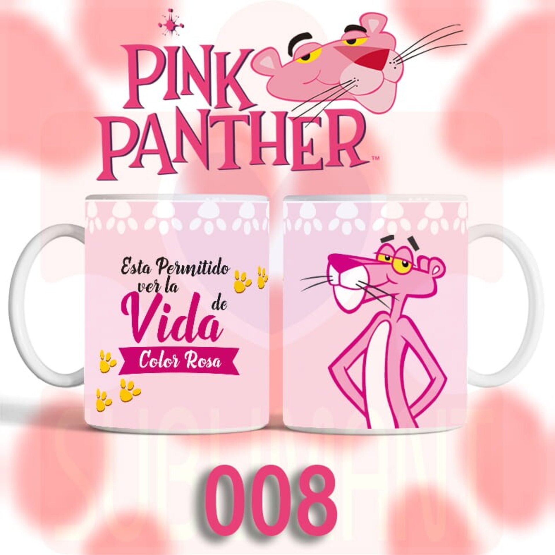 Tazas PANTERA ROSA - 8