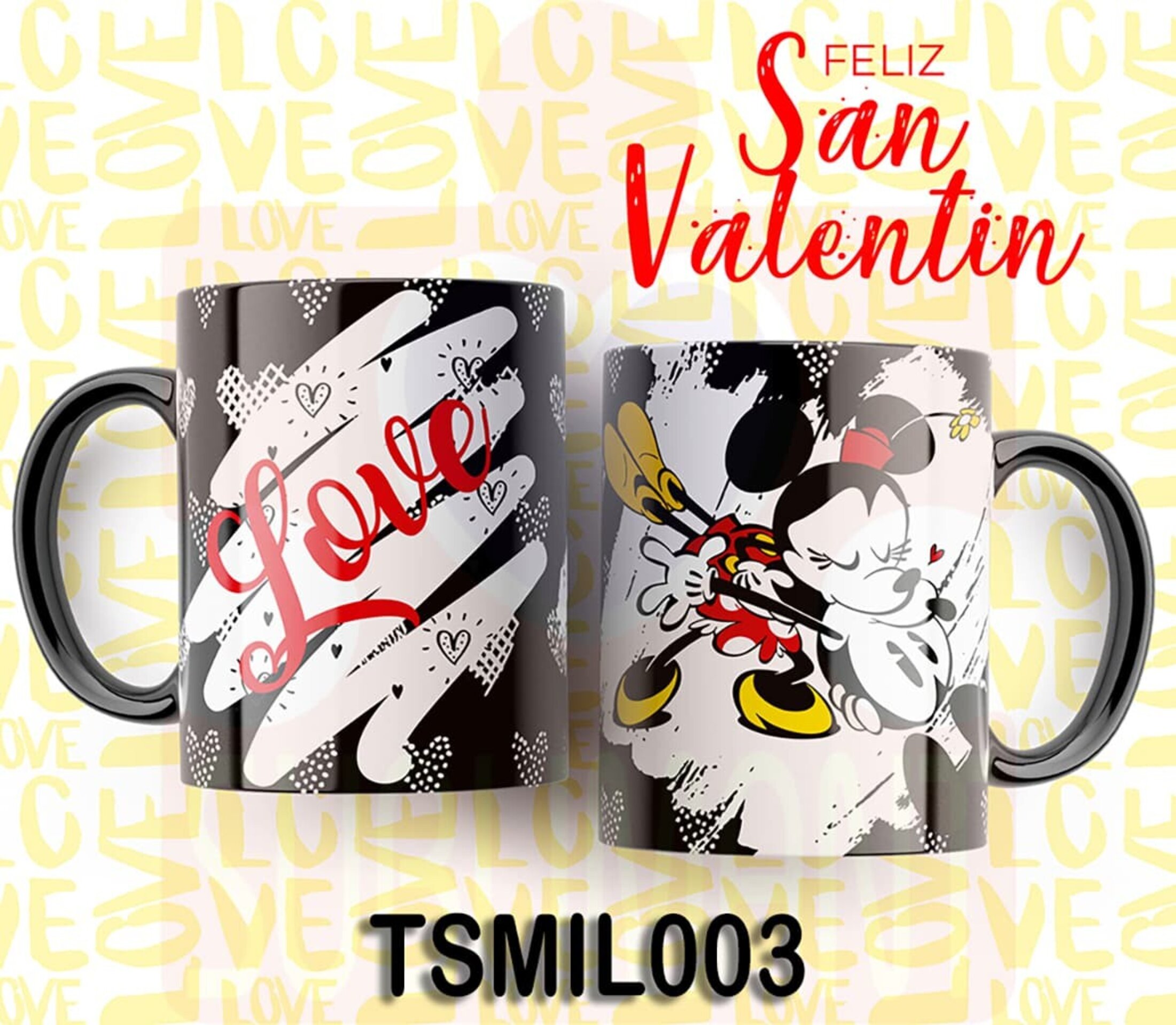 Tazas MICKEY LOVE - 3