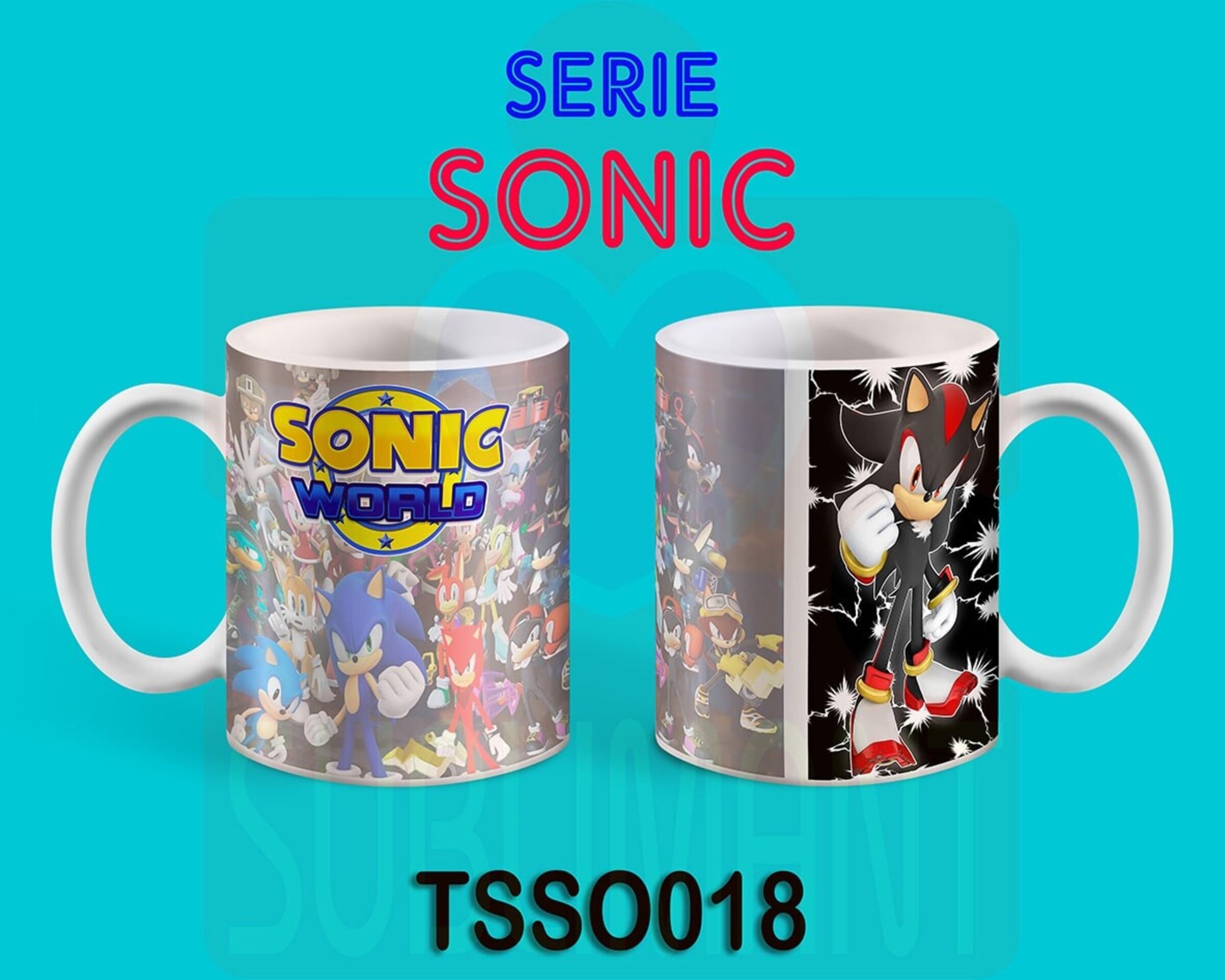 Tazas SONIC GAMES - 18