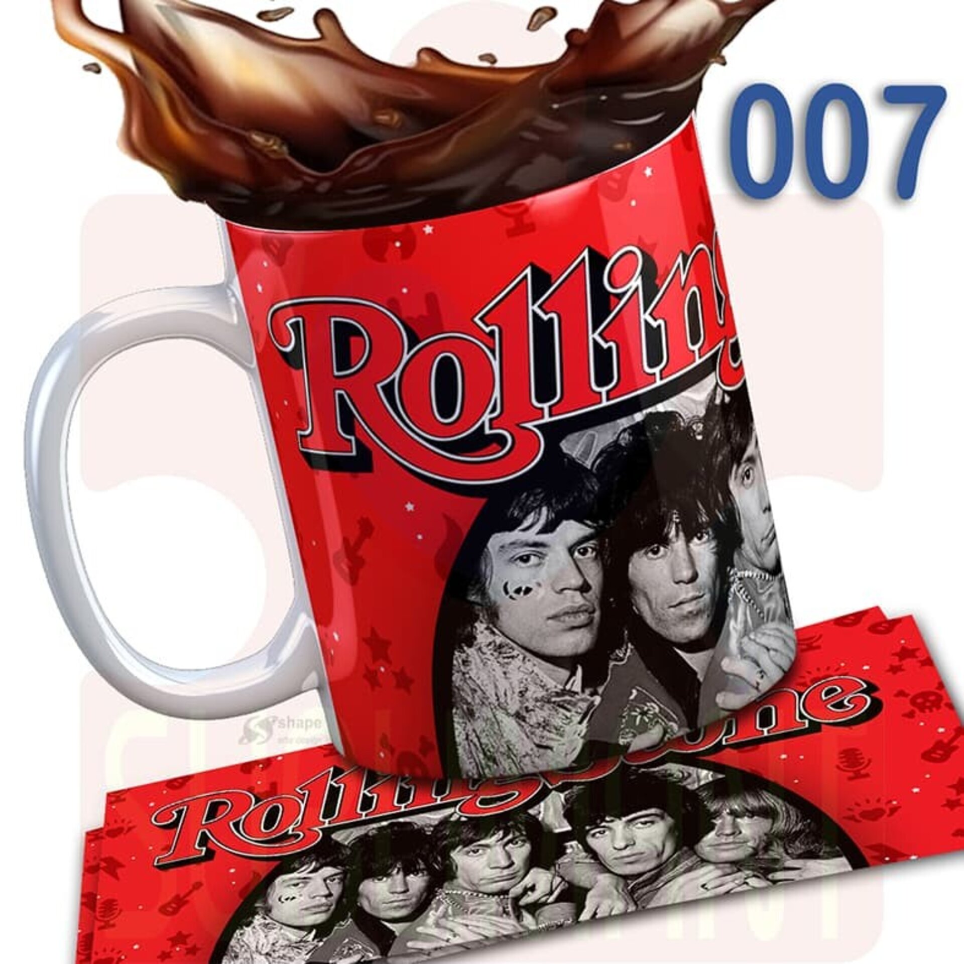 Tazas BANDAS DE ROCK - 7