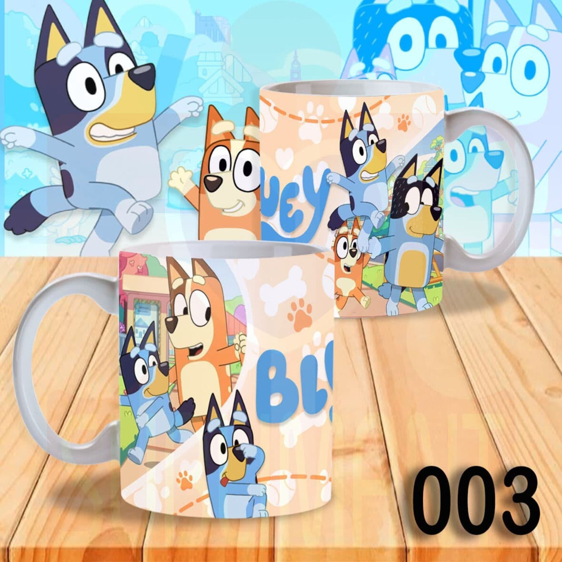 Tazas BLUEY - 3