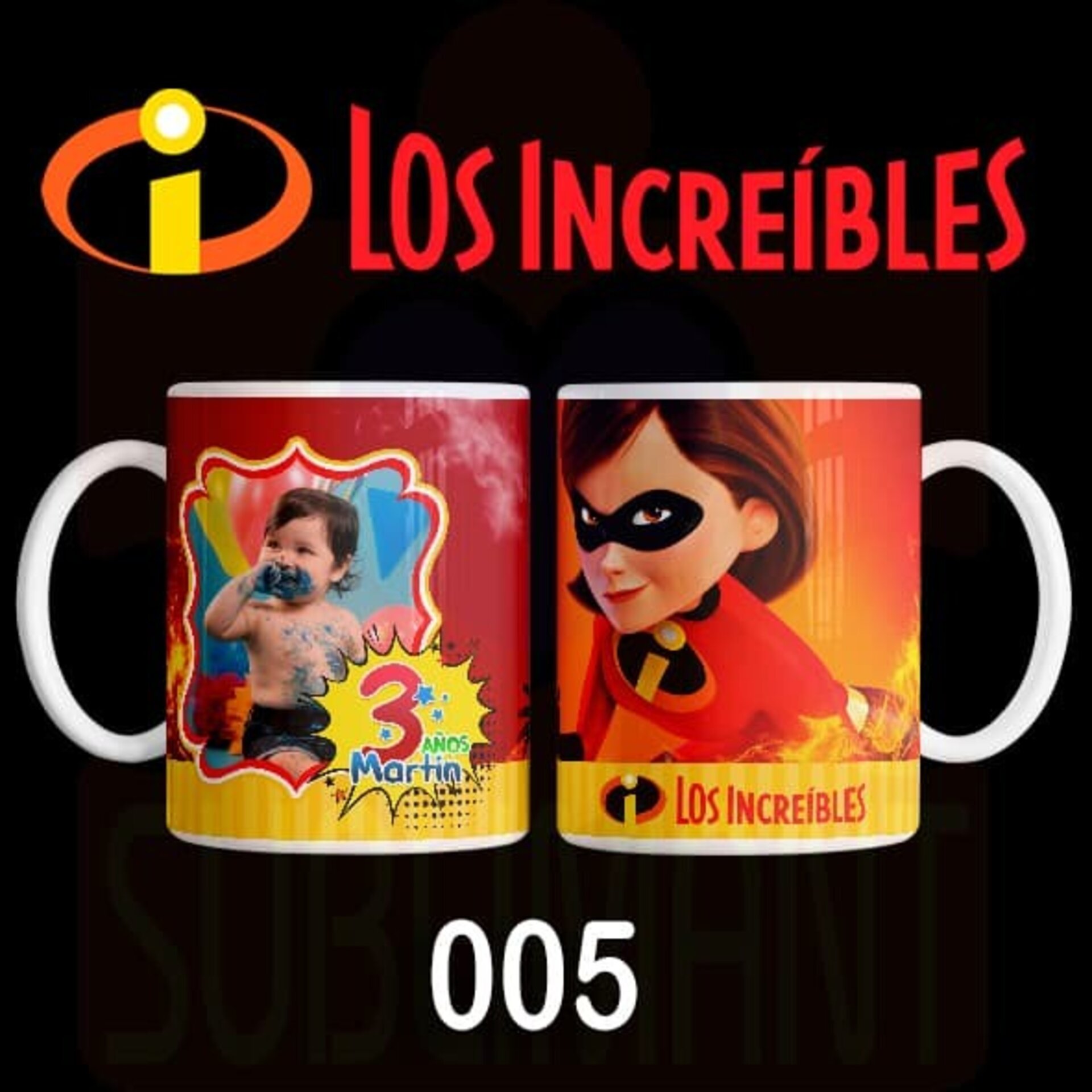 Tazas LOS INCREÍBLES - 5