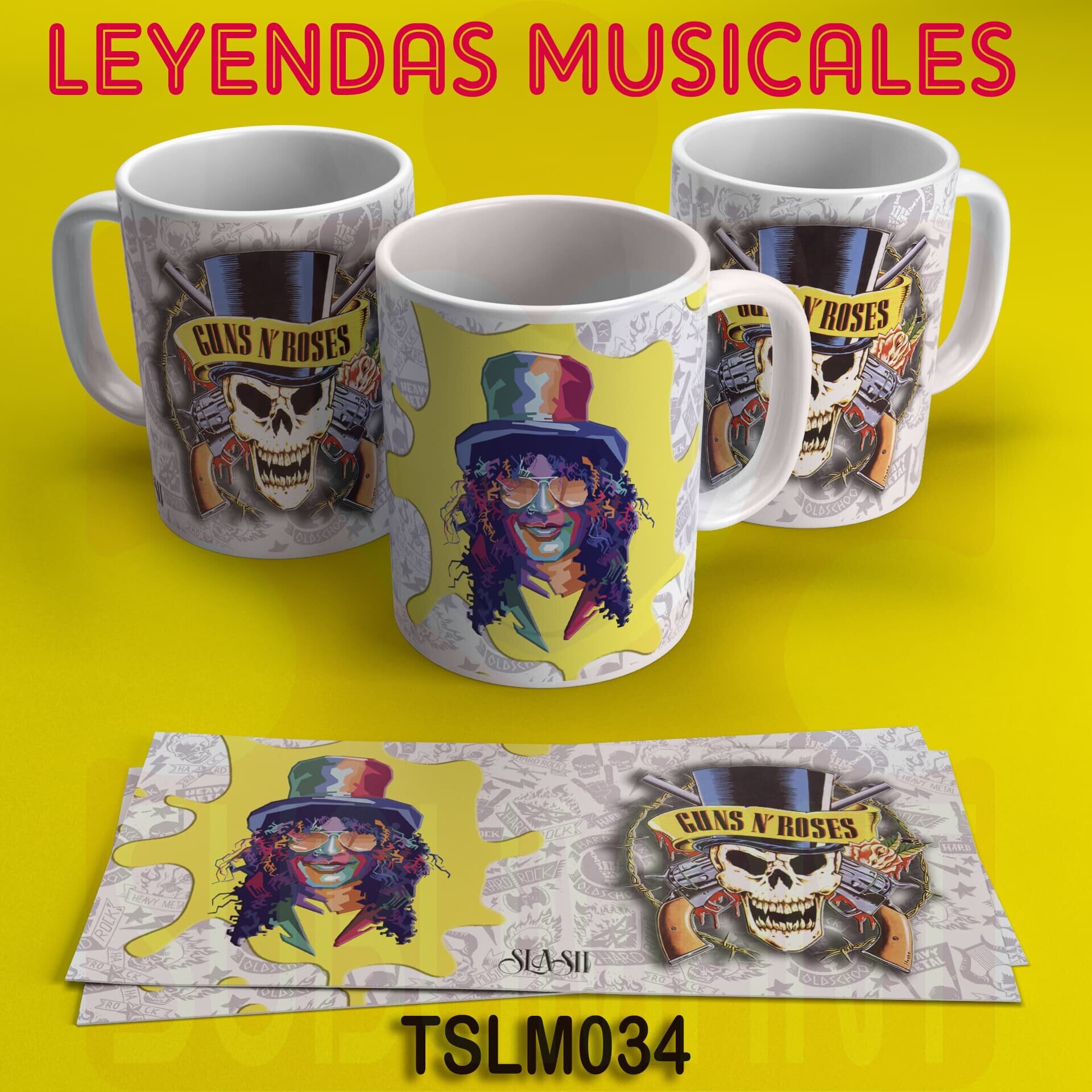 Tazas LEYENDAS MUSICALES - 33