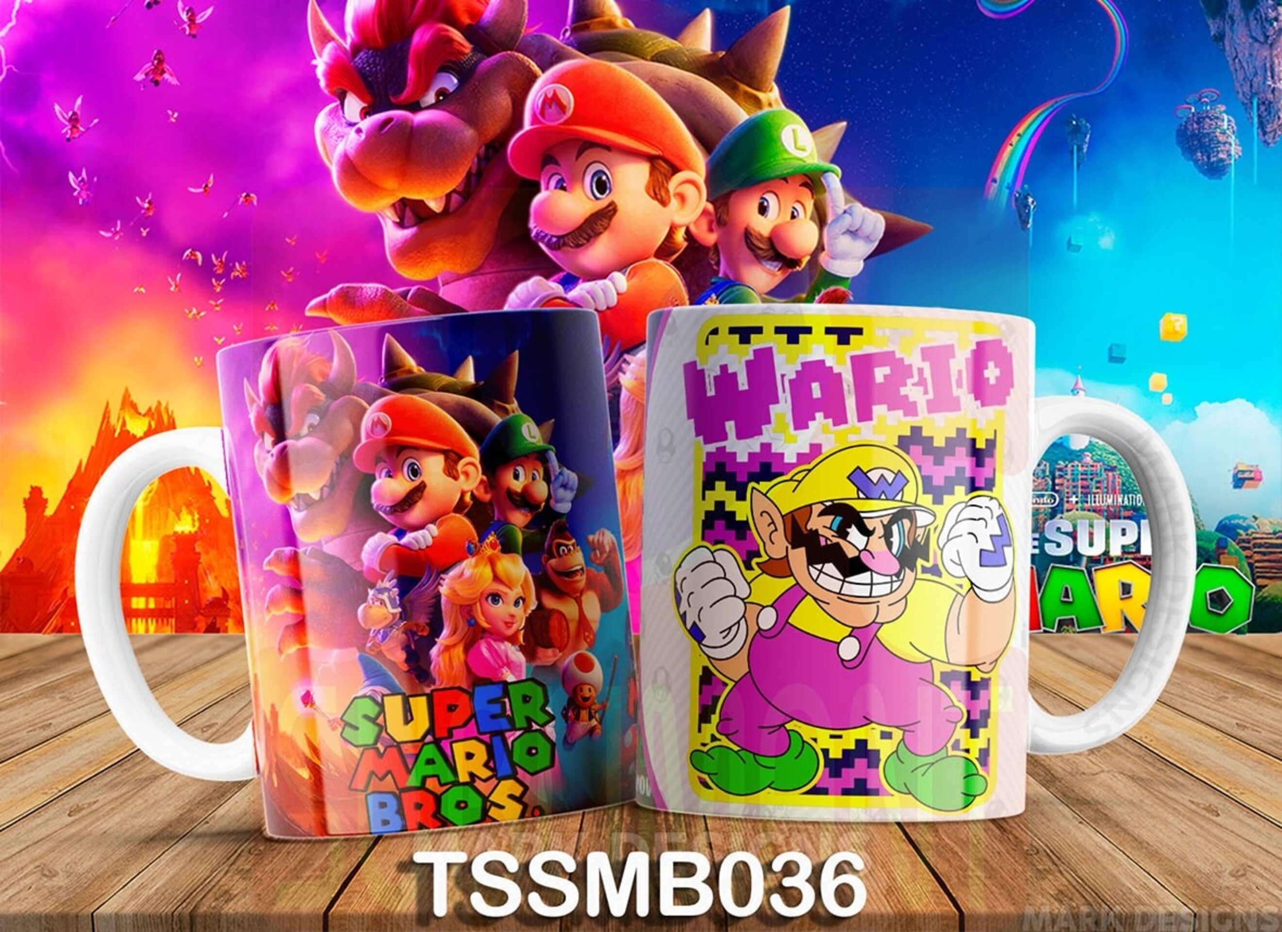 Tazas MARIO BROS - 36