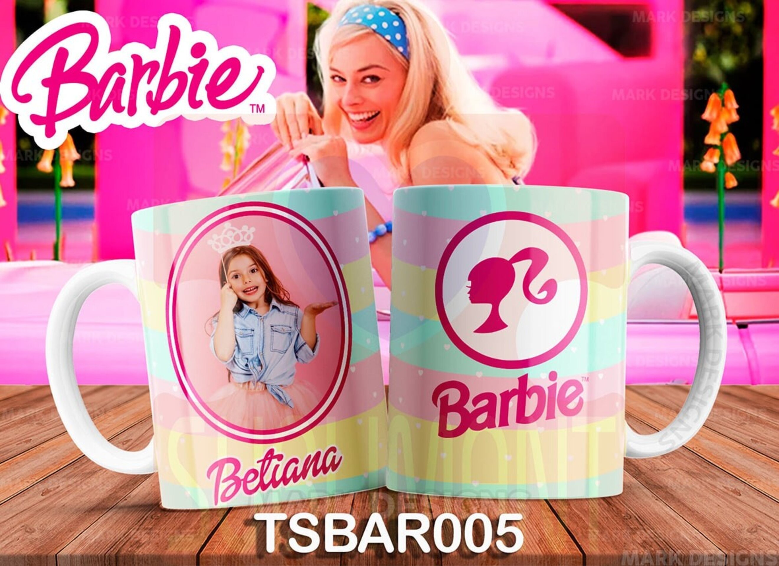 Tazas BARBIE - 5