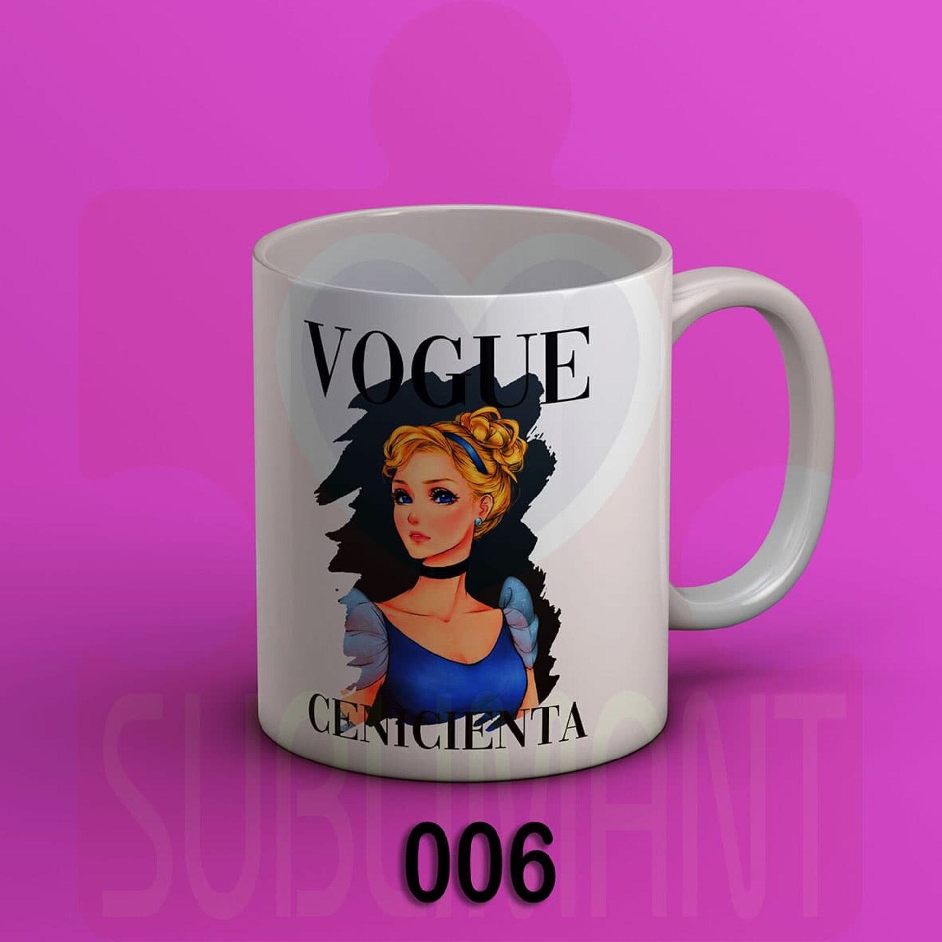 Tazas PRINCESAS DISNEY VOGUE - 6