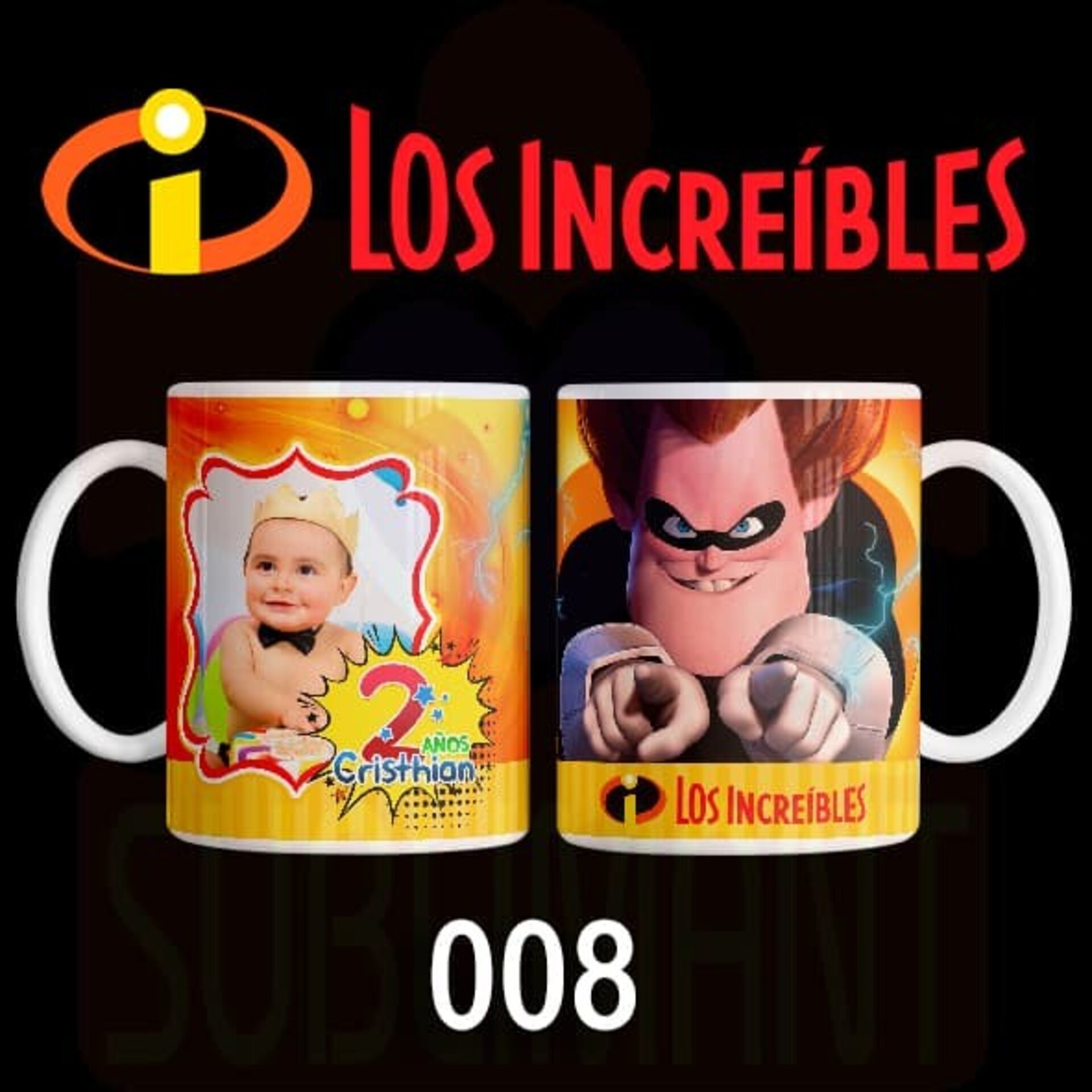 Tazas LOS INCREÍBLES - 8